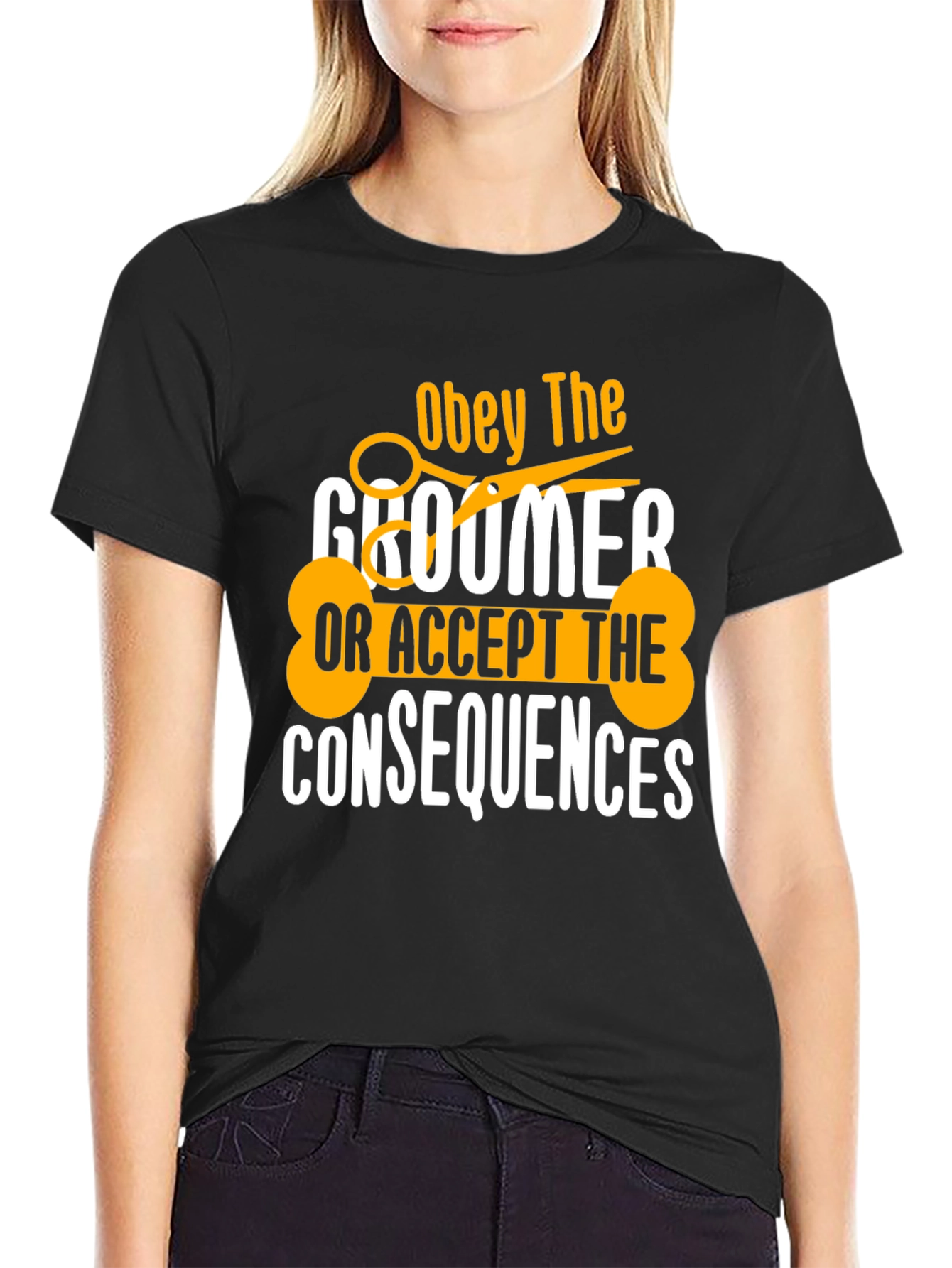 Obey the Groomer T-Shirt - Dog Lover Tee
