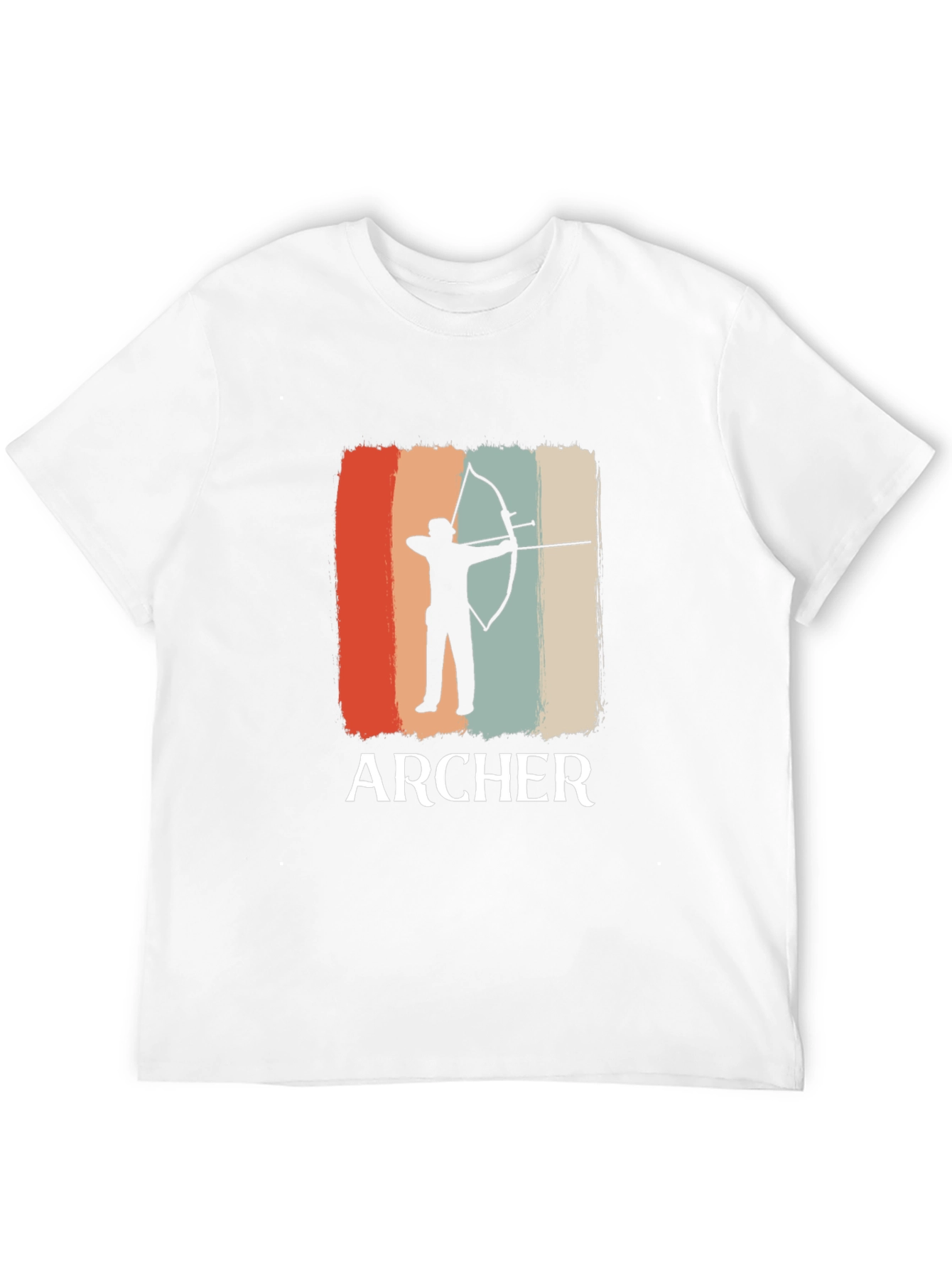 Archer Silhouette T-Shirt Retro Design