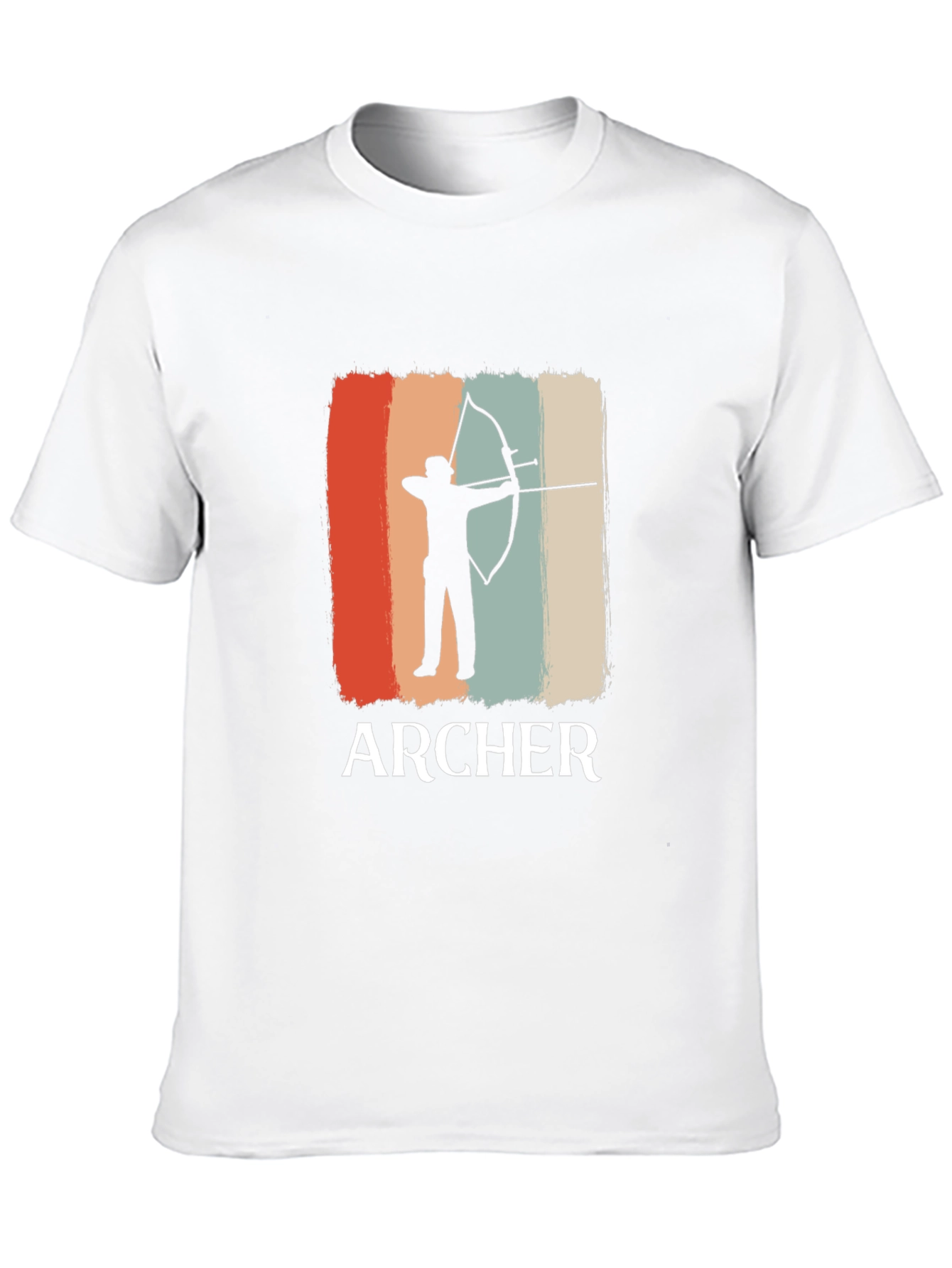 Archer Silhouette T-Shirt Retro Design
