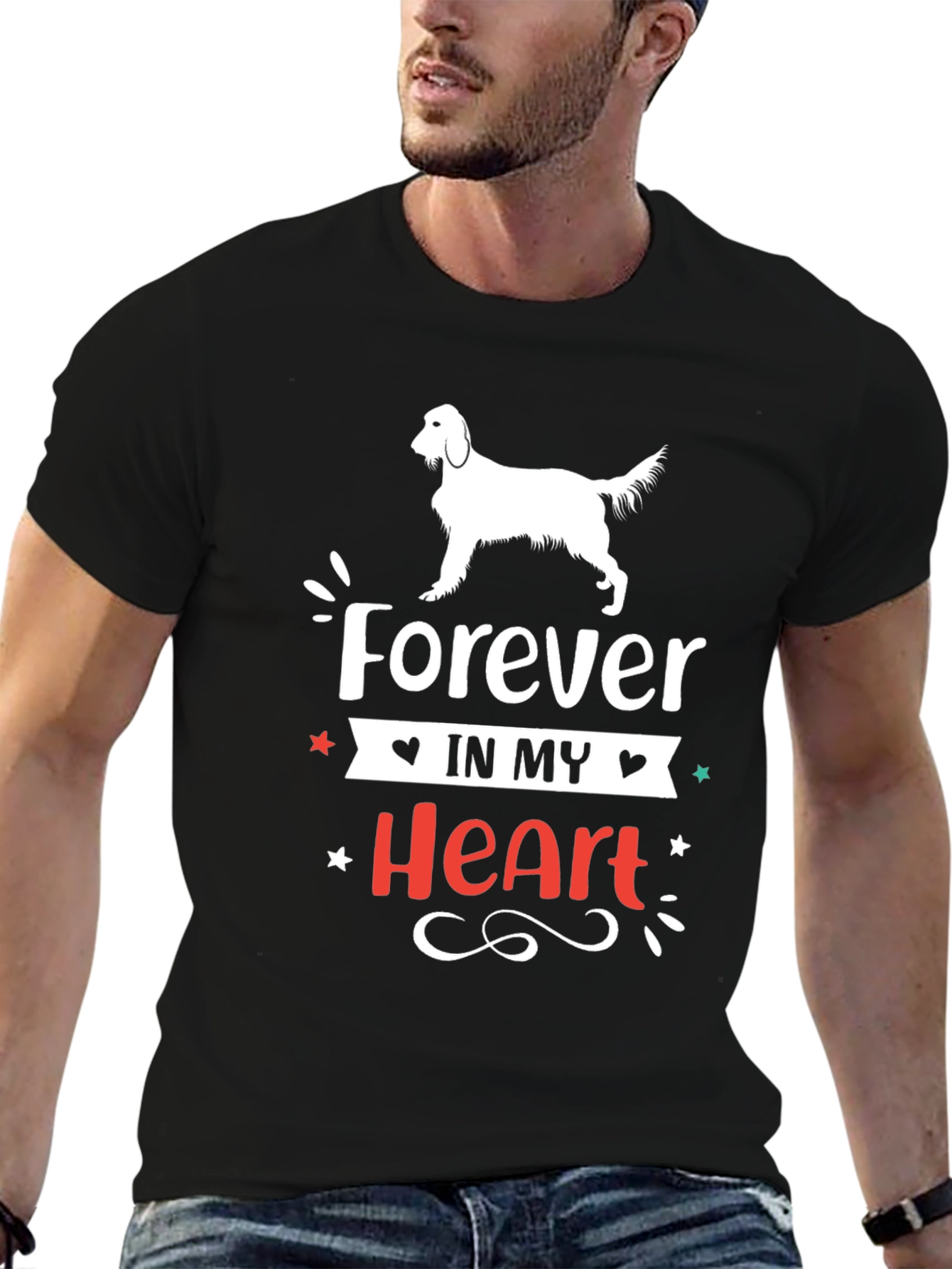 Forever In My Heart Dog T-Shirt