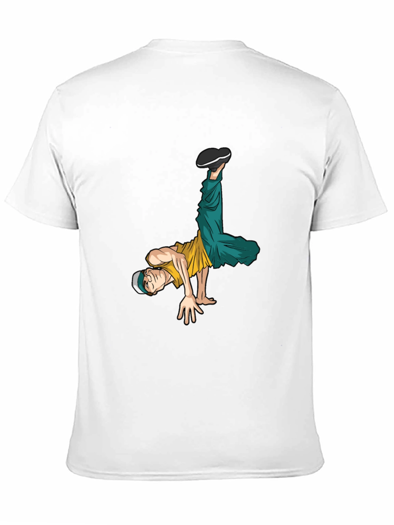 Breakdancing Graphic Tee - Cool Streetwear Style