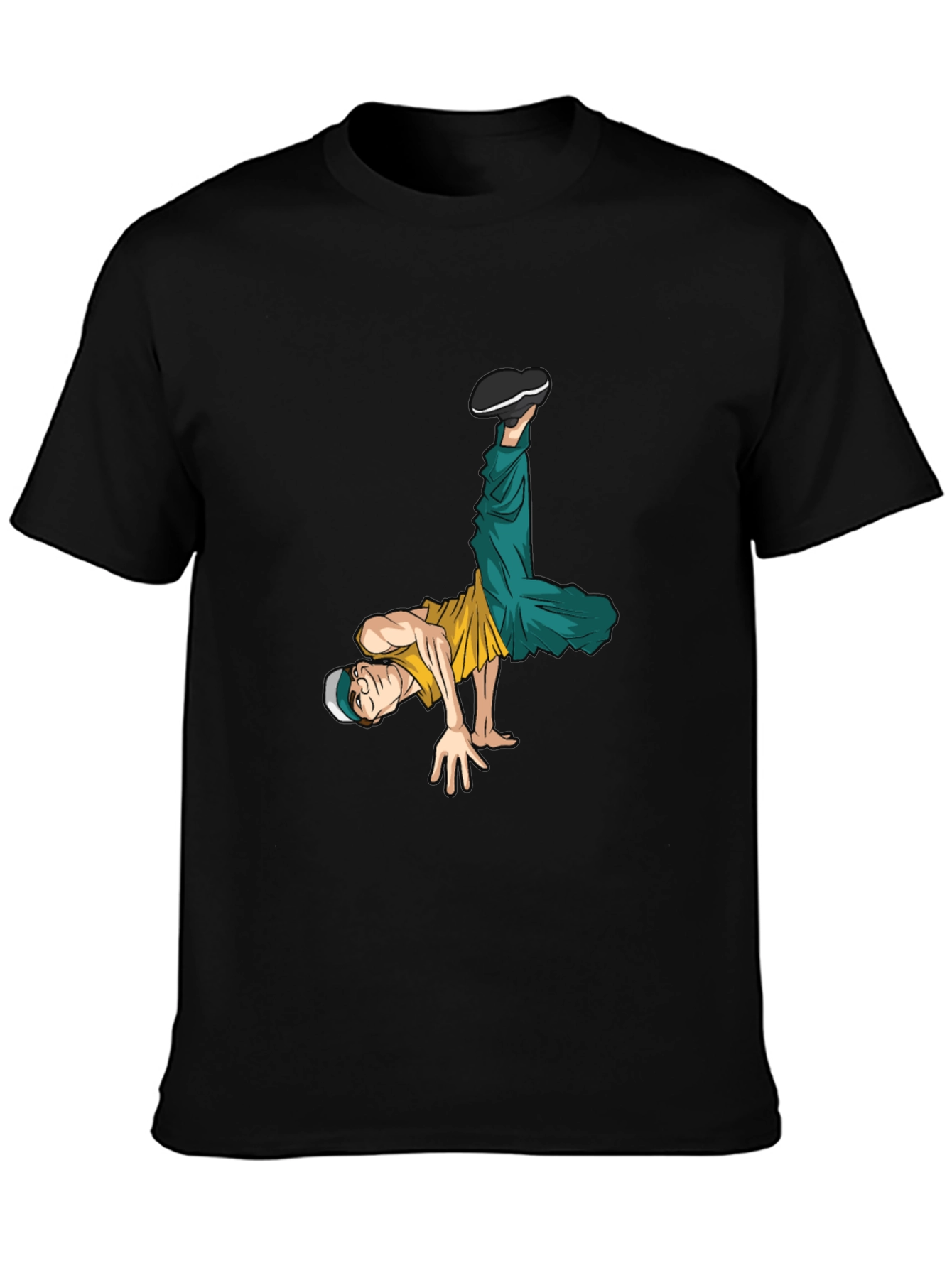 Breakdancing Graphic Tee - Cool Streetwear Style
