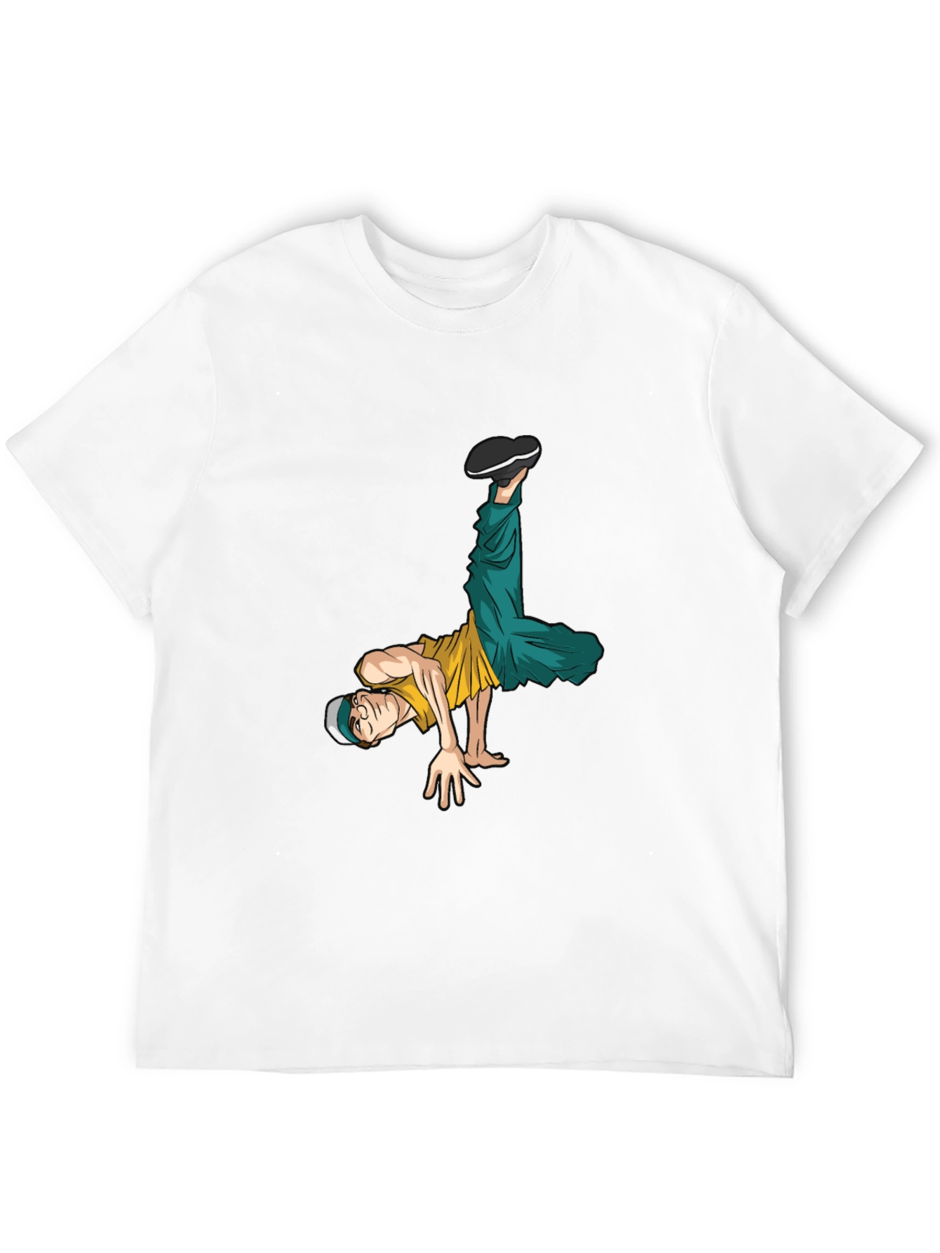 Breakdancing Graphic Tee - Cool Streetwear Style