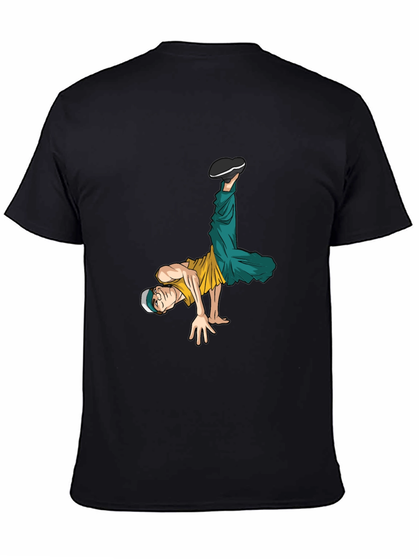 Breakdancing Graphic Tee - Cool Streetwear Style