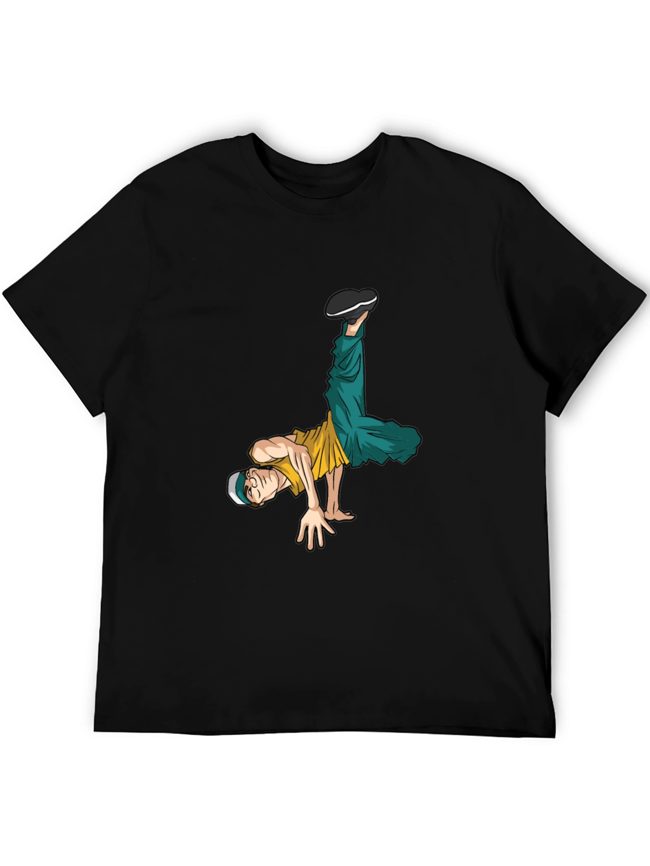 Breakdancing Graphic Tee - Cool Streetwear Style