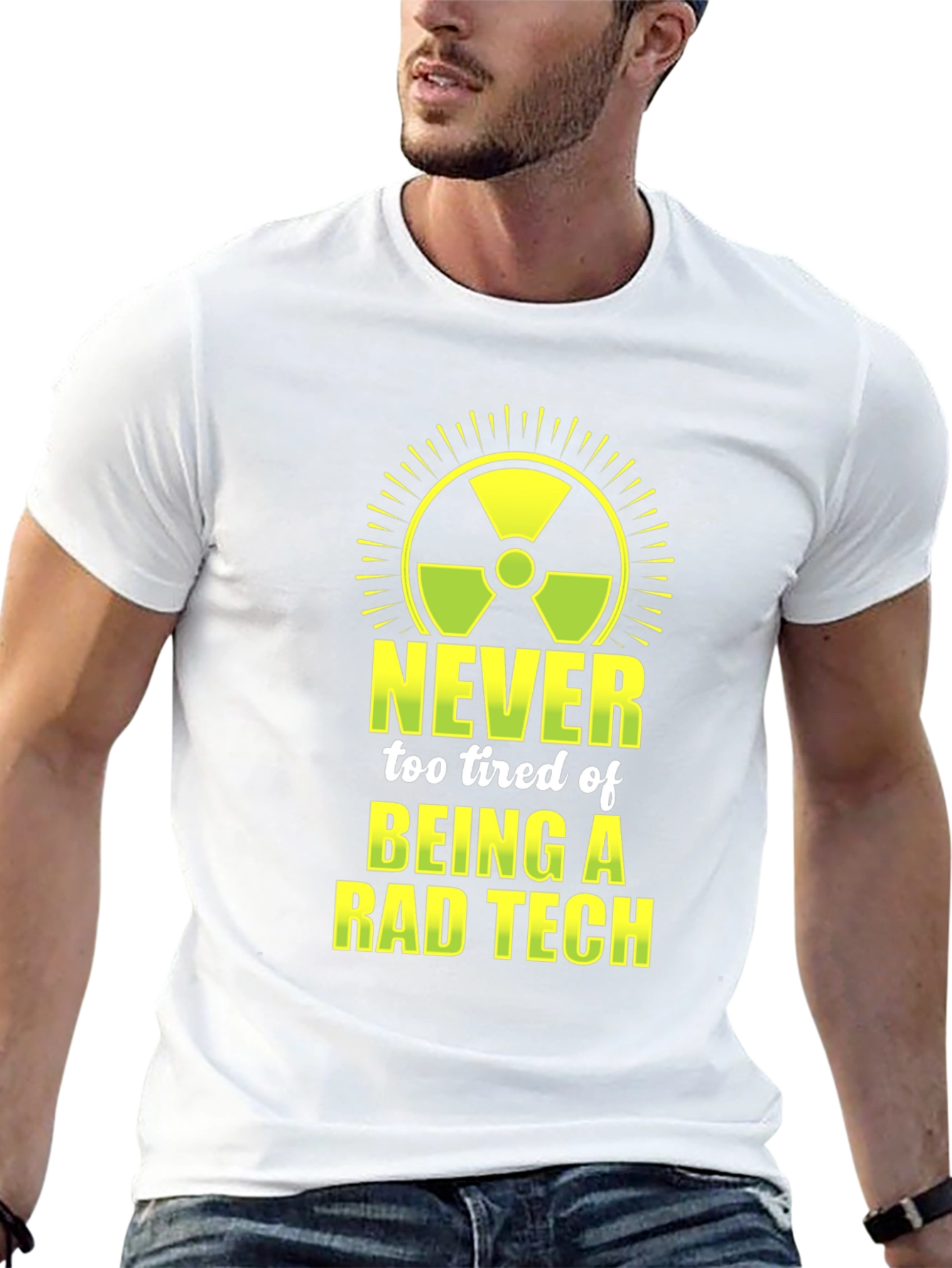 Rad Tech Graphic Tee - Never Too Tired!
