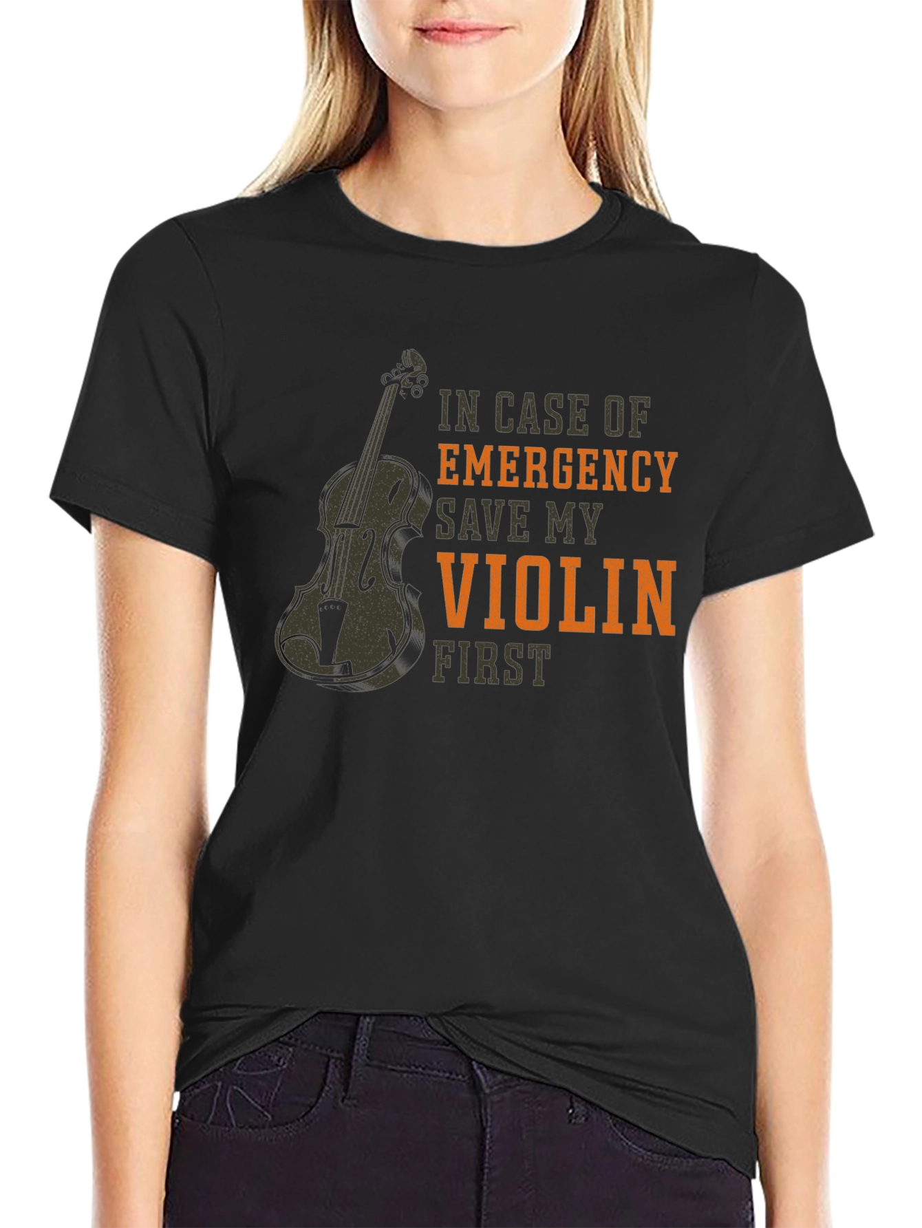 Violin Lover T-Shirt - Save My Violin First
