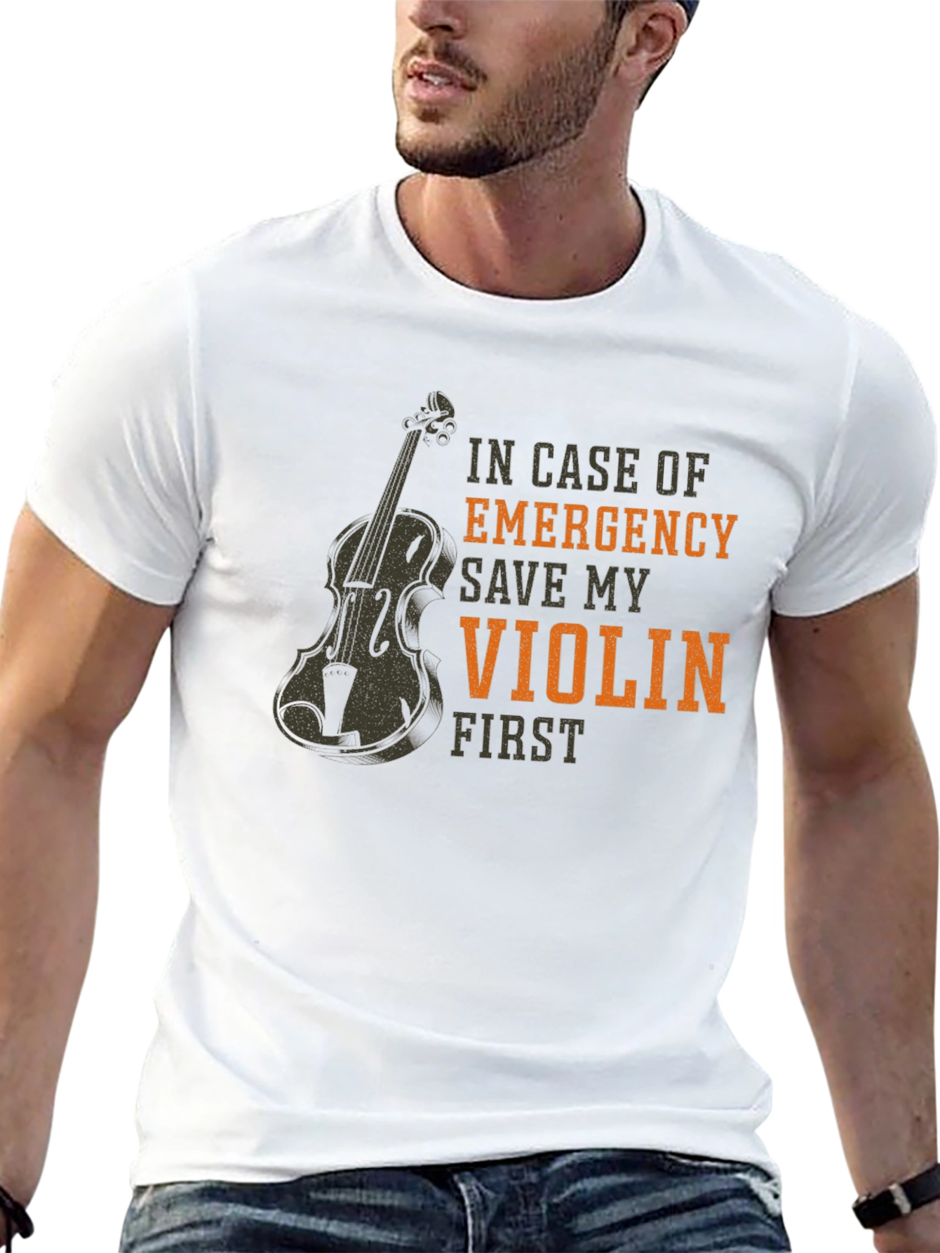 Violin Lover T-Shirt - Save My Violin First