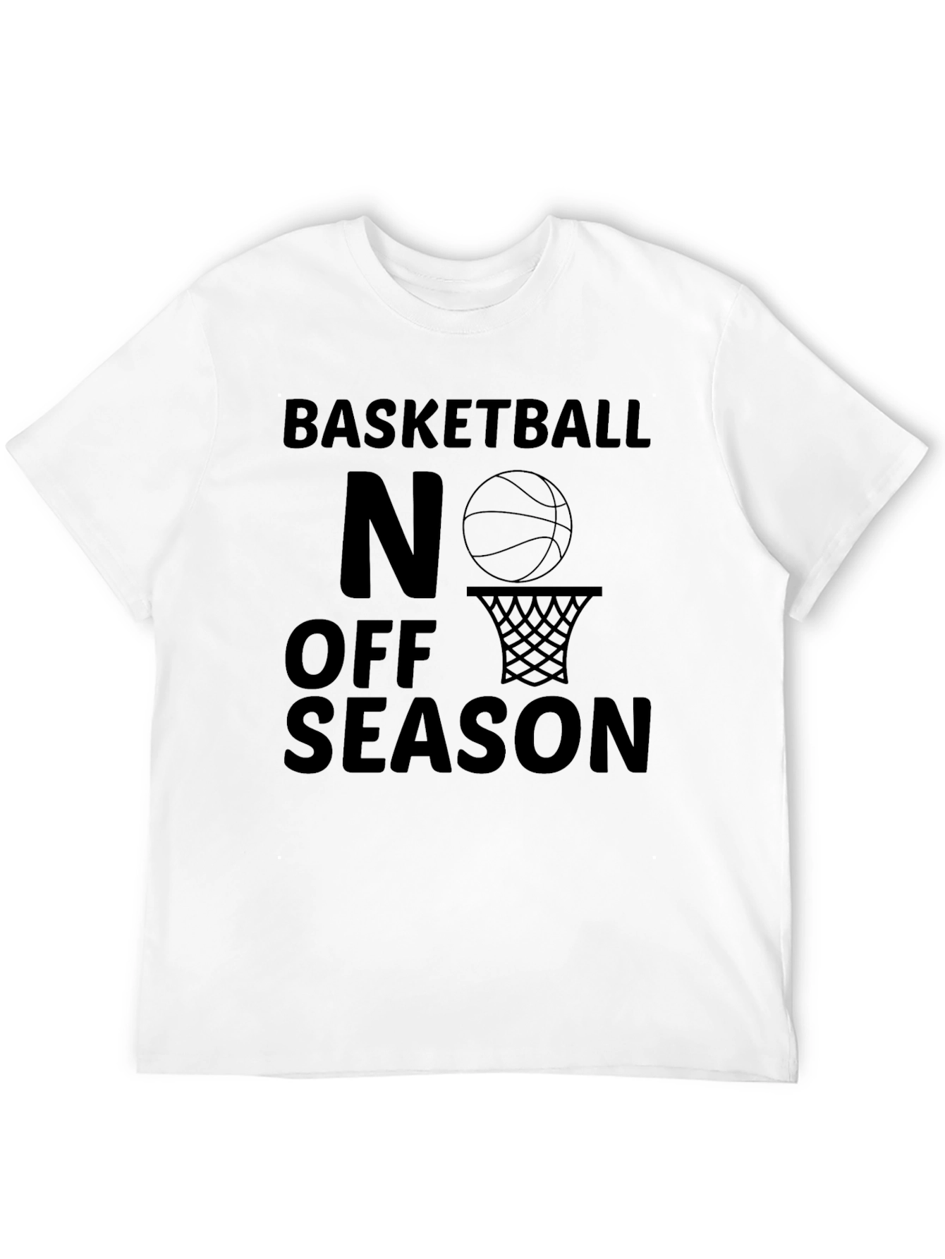 Basketball No Off Season Graphic Tee
