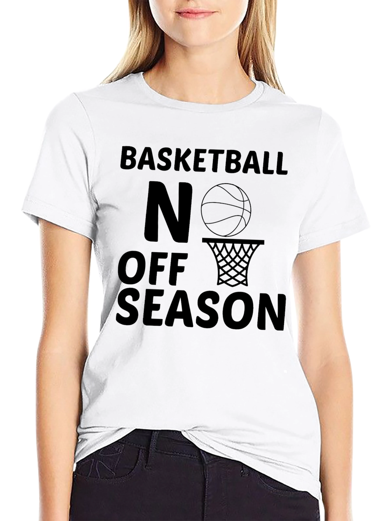 Basketball No Off Season Graphic Tee