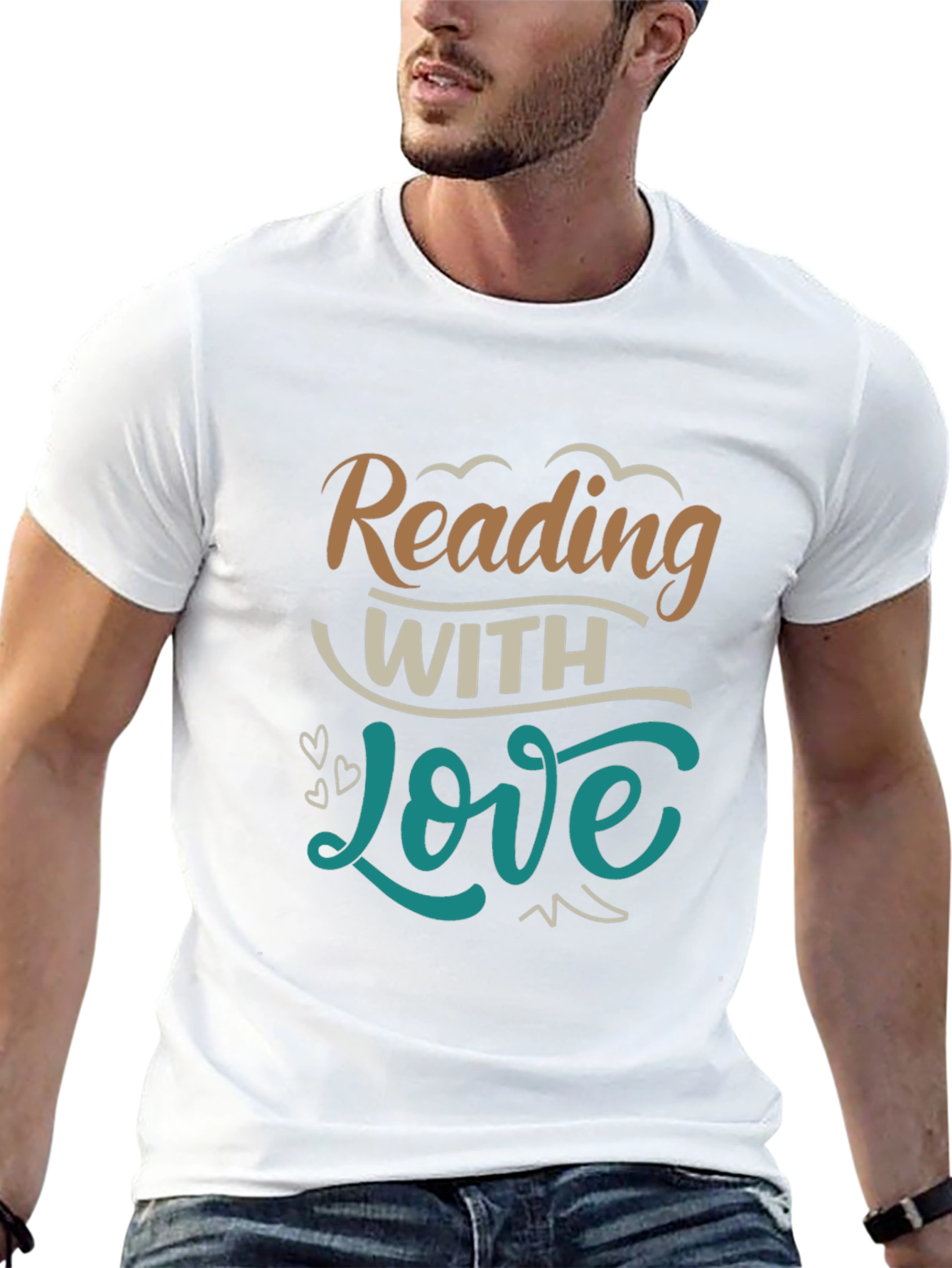 Reading With Love Graphic Tee
