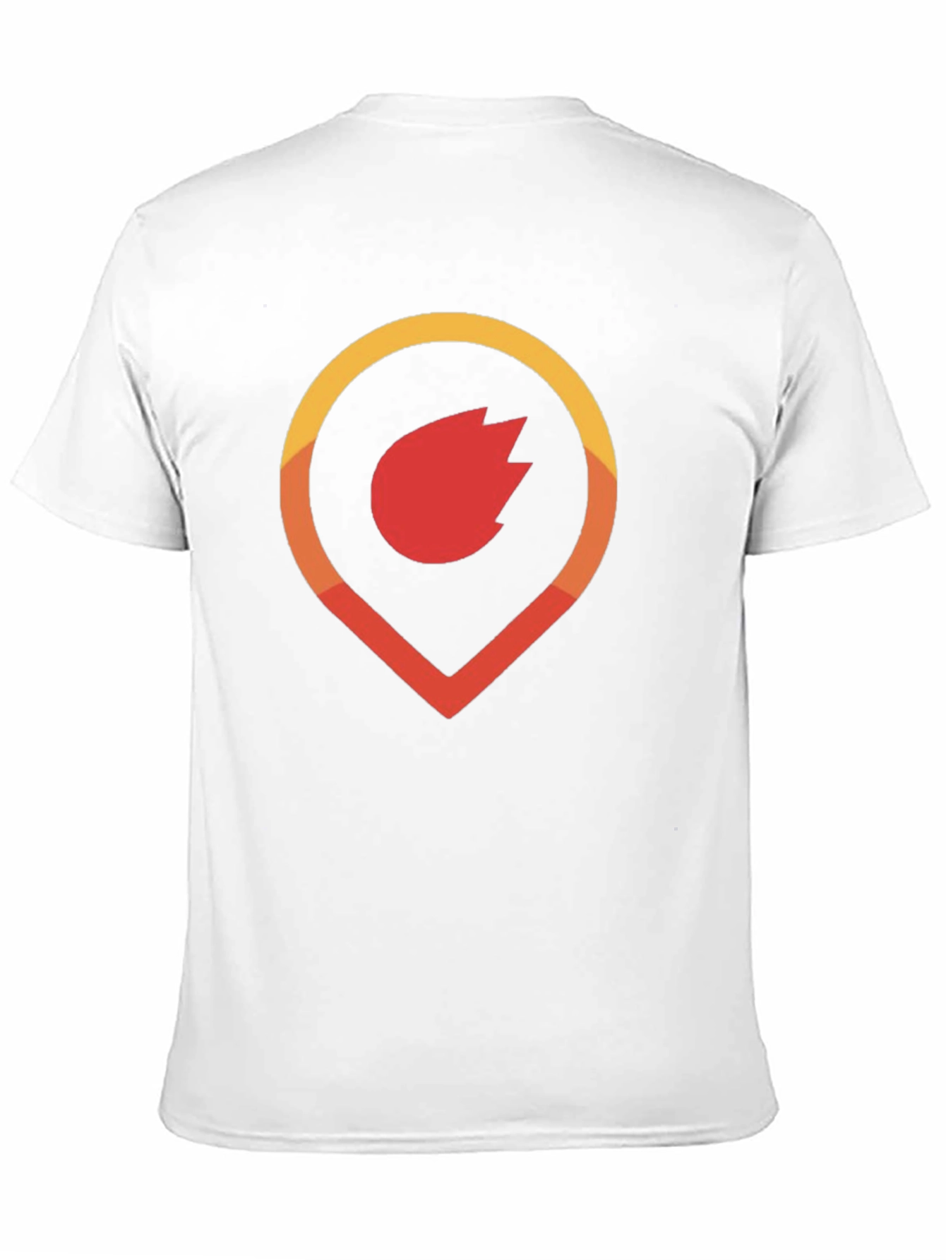 Fiery Pinpoint Graphic Tee - Black Cotton Blend