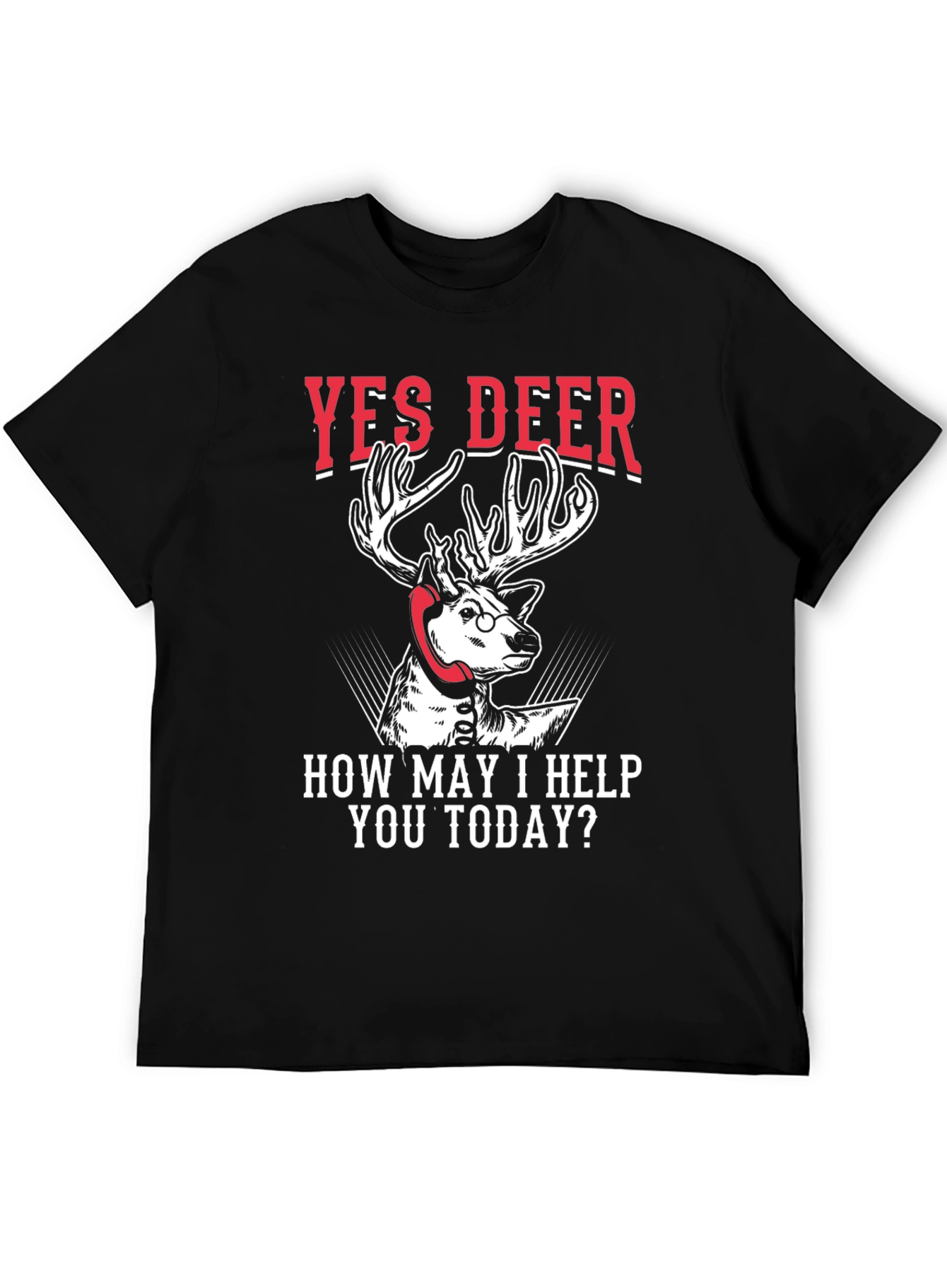 Yes Deer Humor Graphic Tee