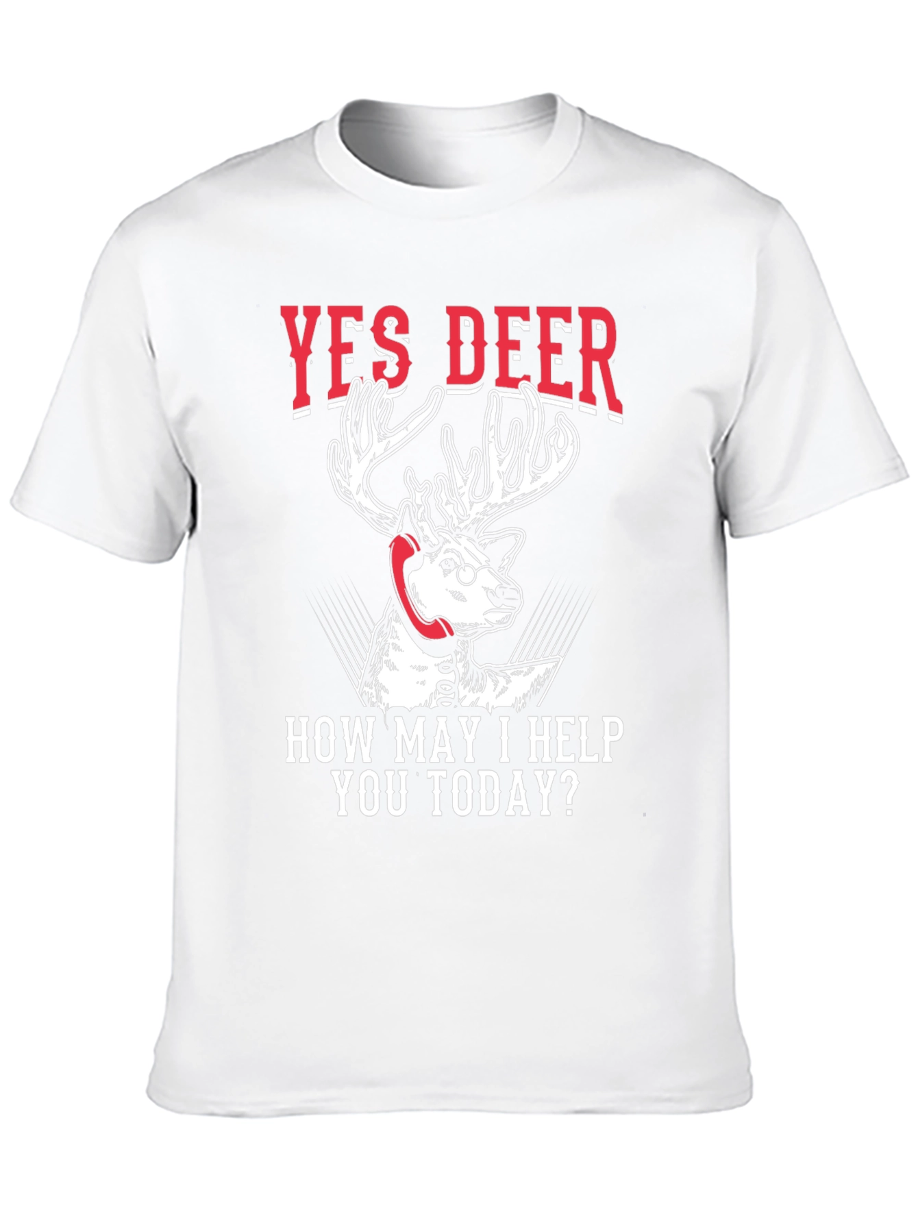 Yes Deer Humor Graphic Tee