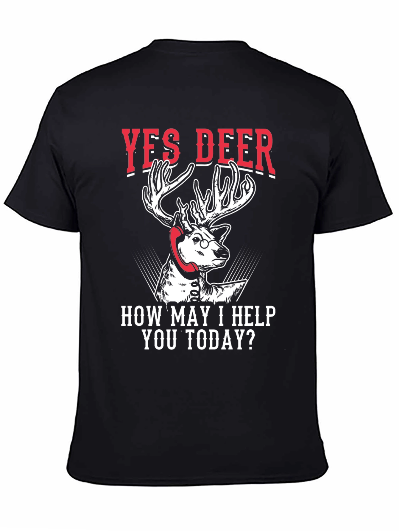 Yes Deer Humor Graphic Tee
