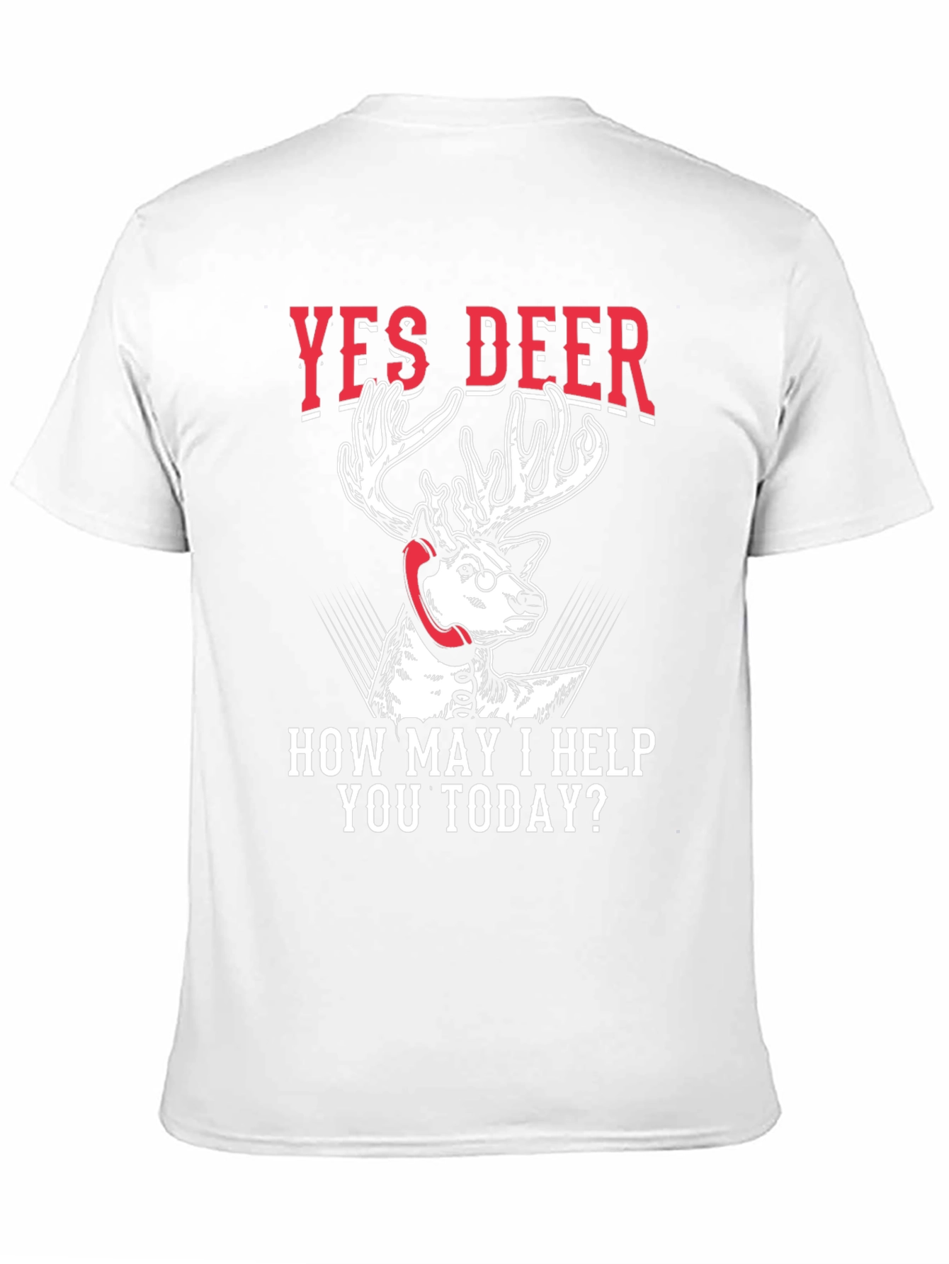 Yes Deer Humor Graphic Tee