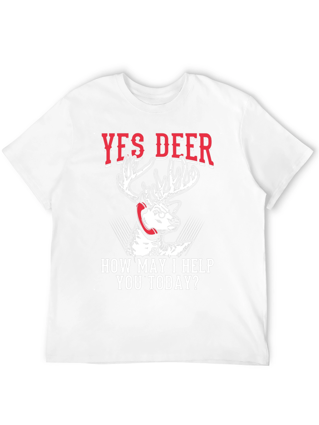 Yes Deer Humor Graphic Tee