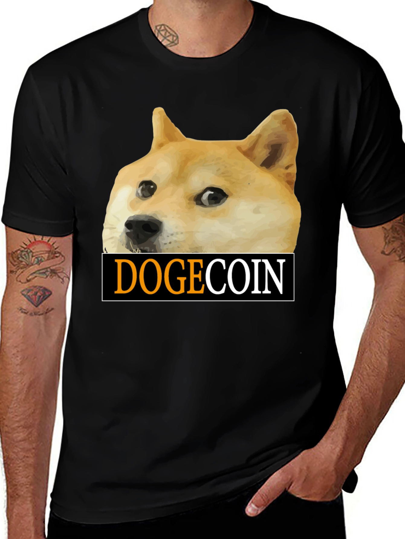 DogeCoin Meme T-Shirt - Crypto Fashion