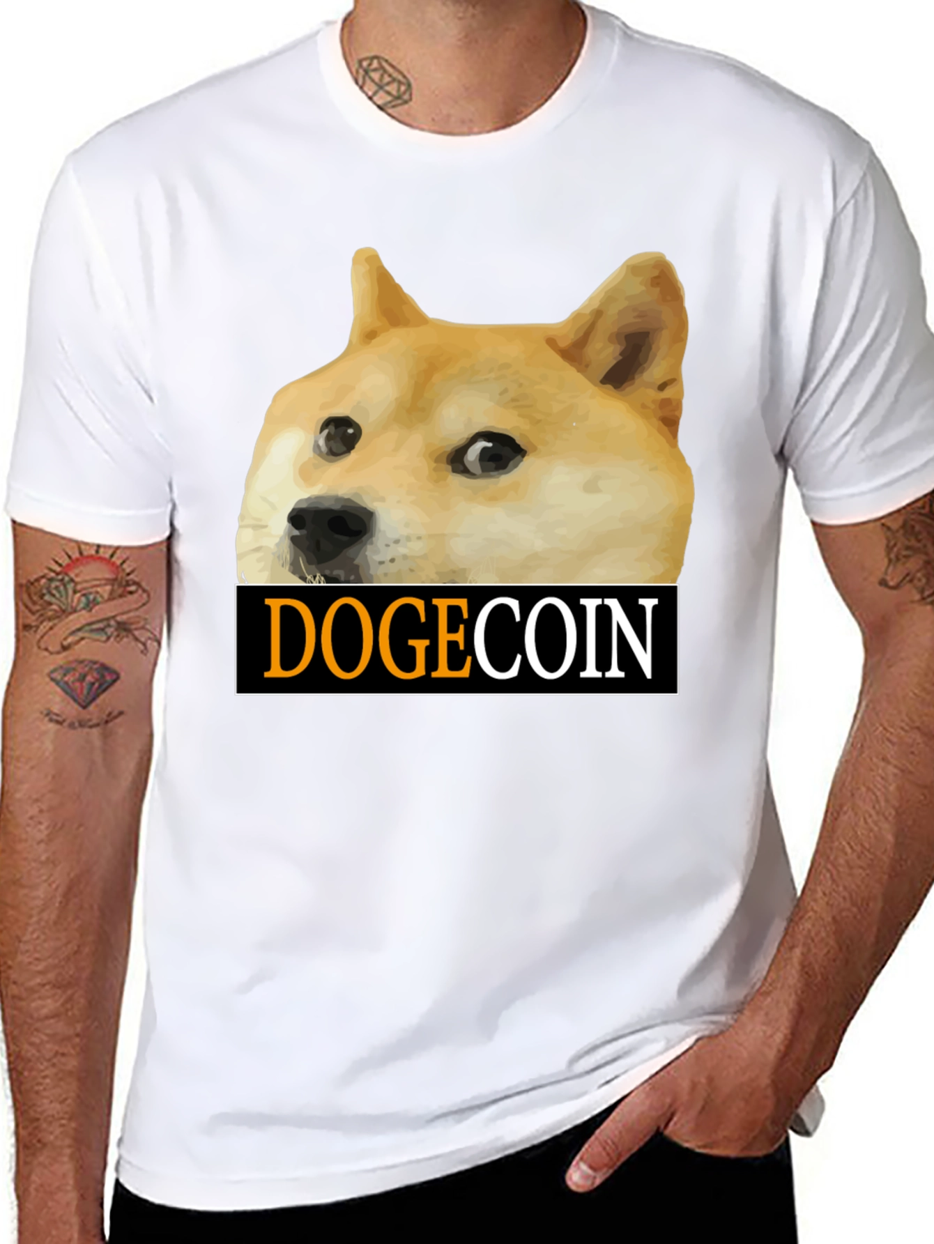 DogeCoin Meme T-Shirt - Crypto Fashion