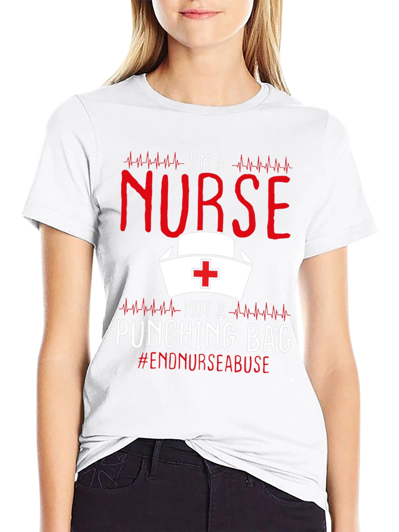 Nurse T-Shirt - End Nurse Abuse