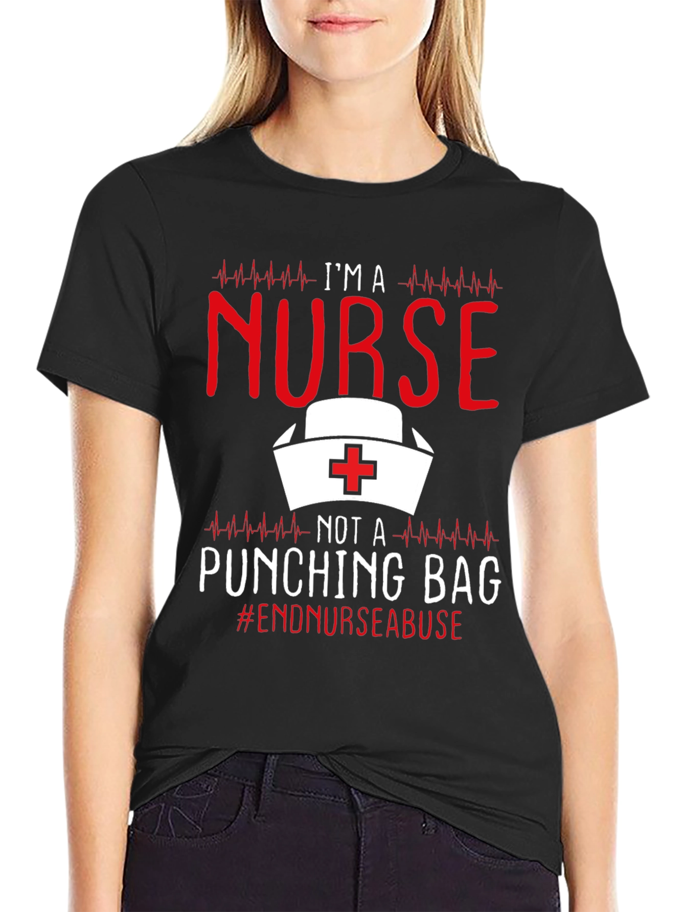 Nurse T-Shirt - End Nurse Abuse