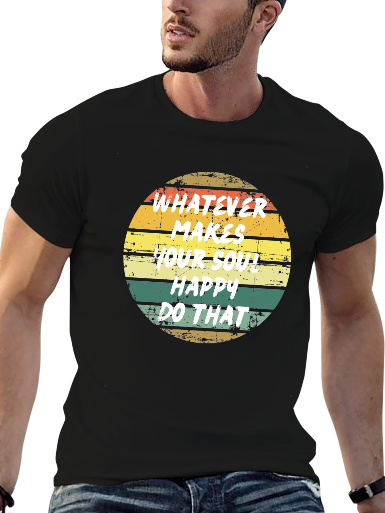 Retro Motivational Graphic T-Shirt