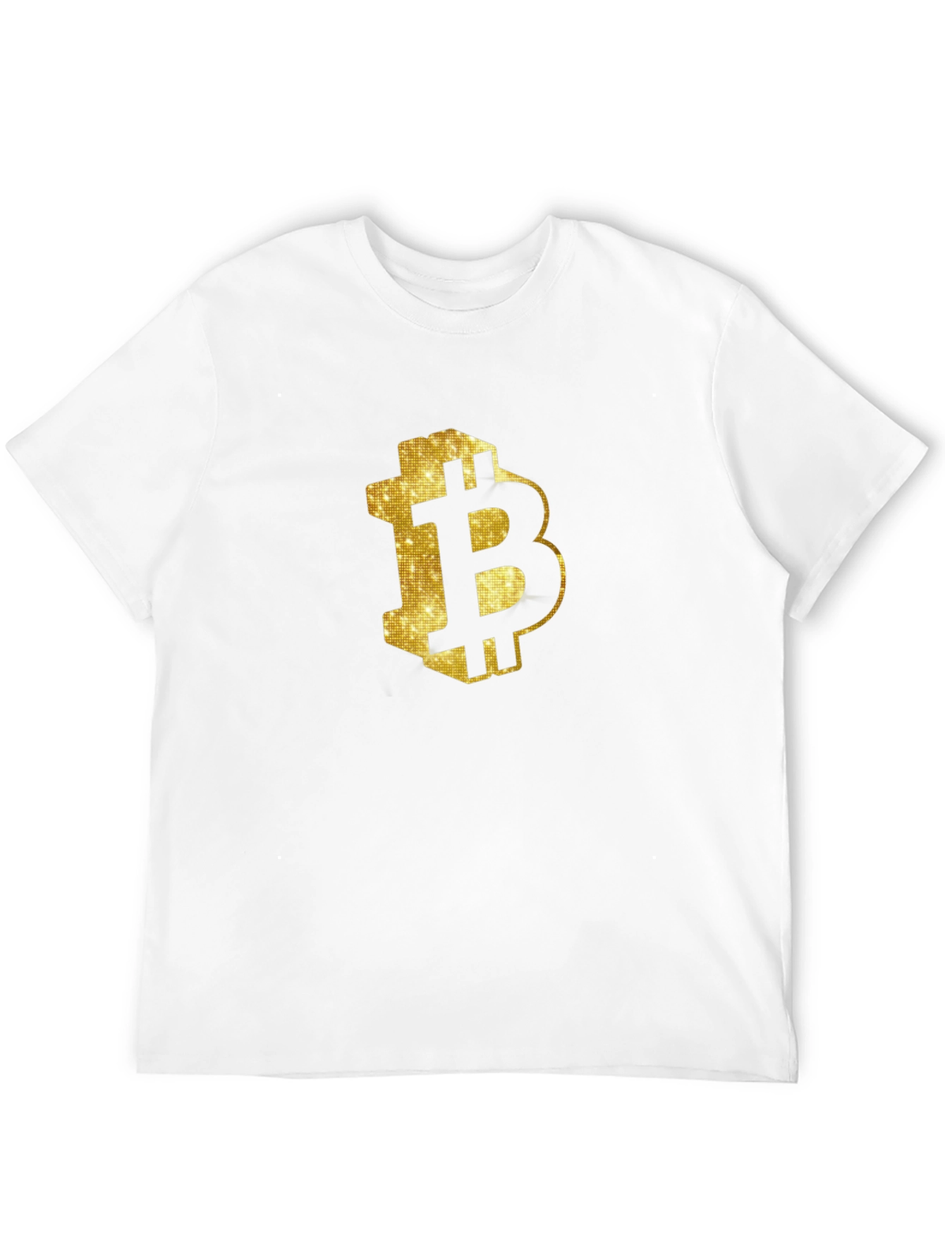 Bitcoin BTC Logo Black T-Shirt