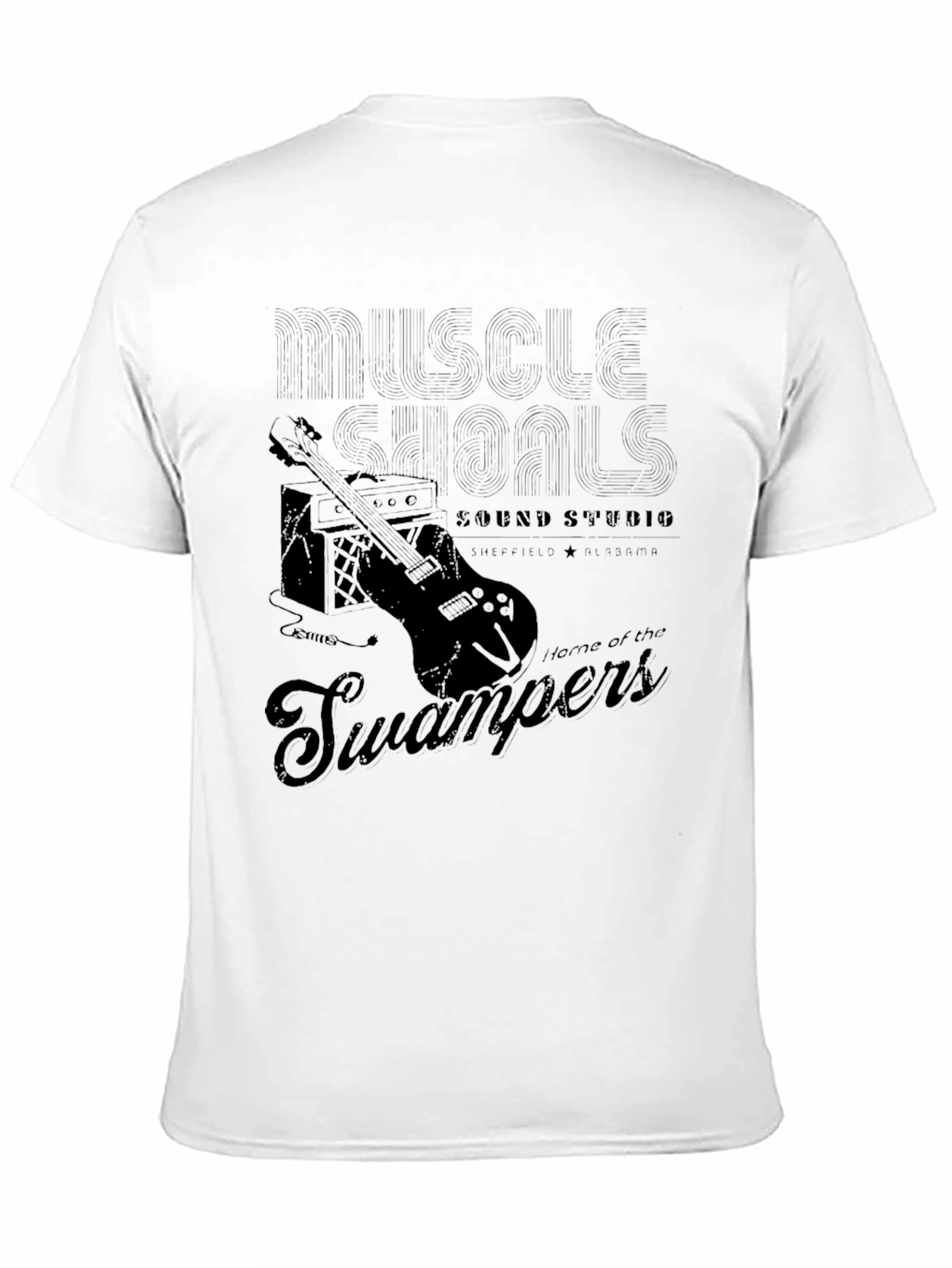 Muscle Shoals Sound Studio Black T-Shirt