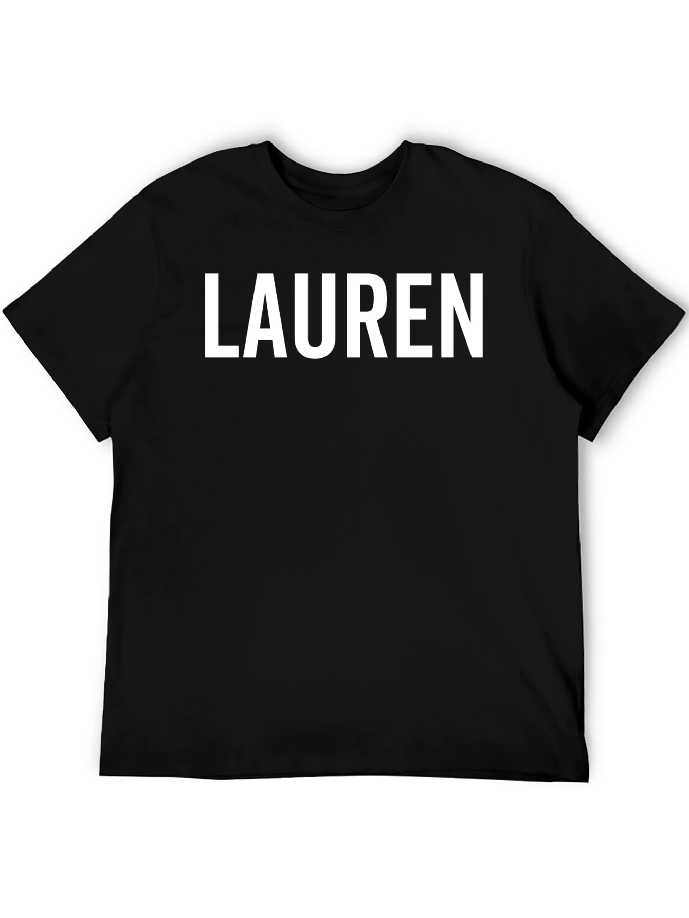 Personalized Name T-Shirt - Custom Lauren Tee