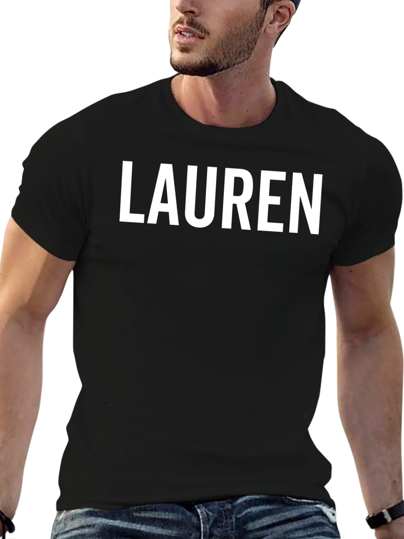 Personalized Name T-Shirt - Custom Lauren Tee