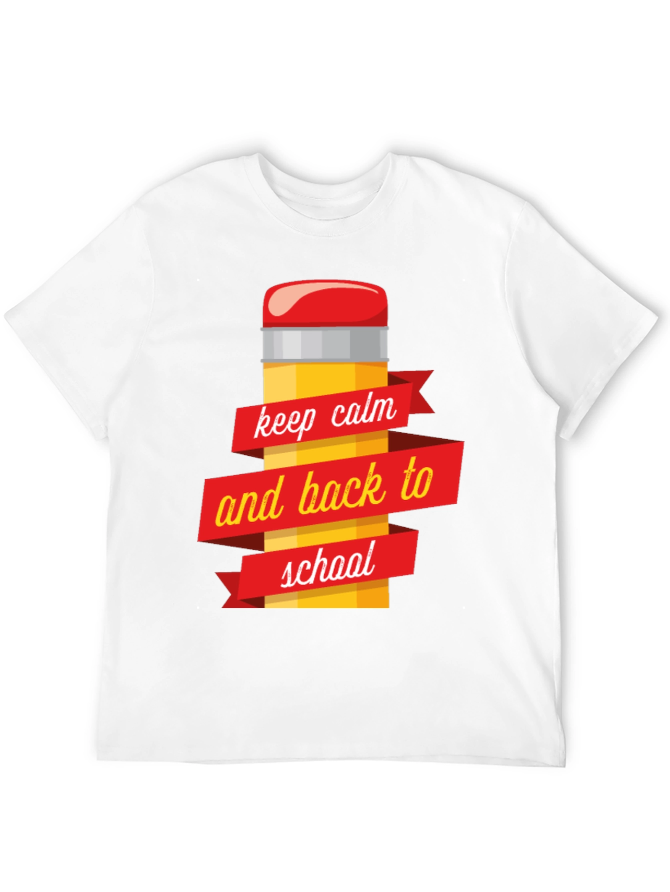 Back to School Pencil Graphic Tee