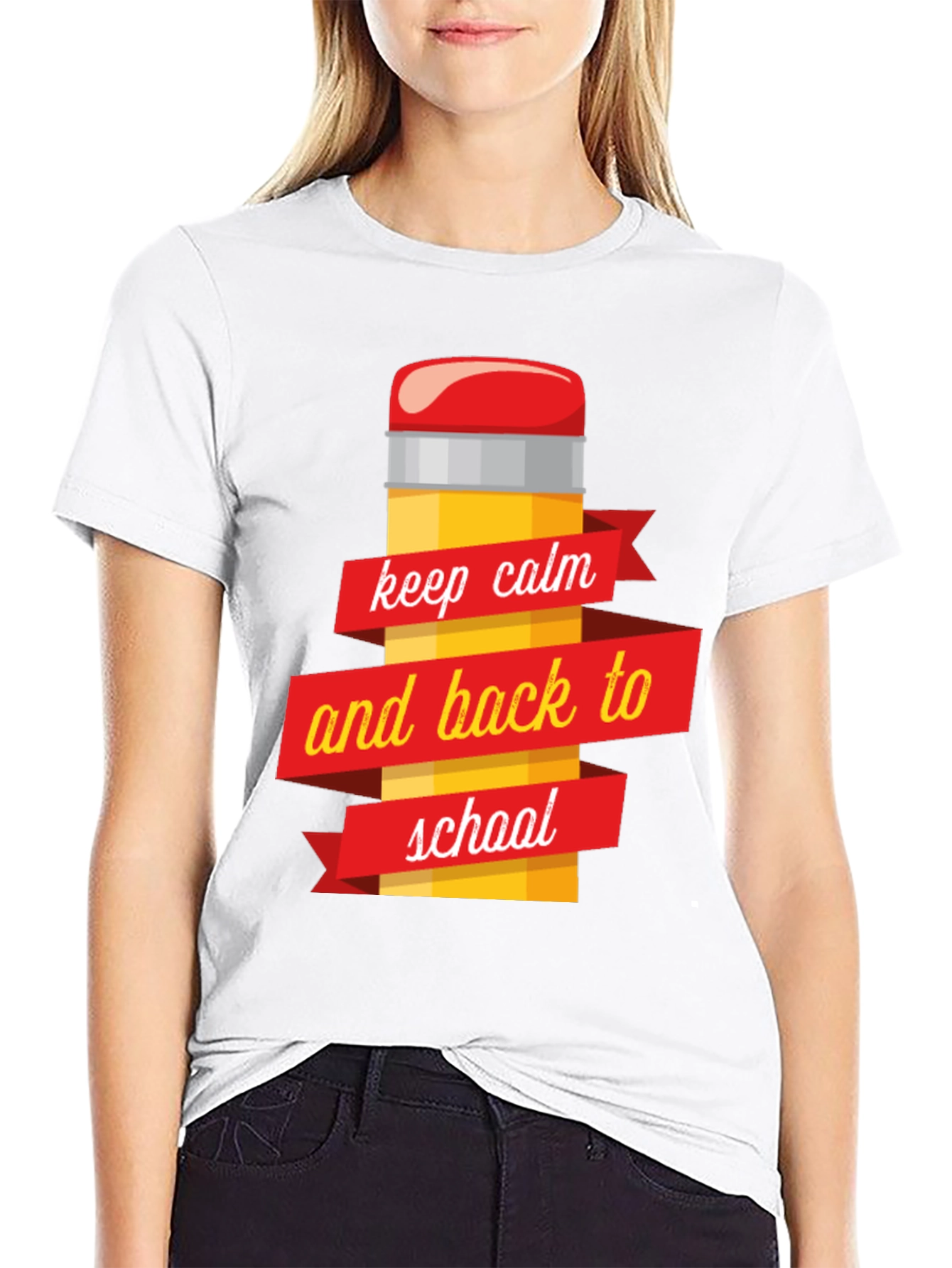 Back to School Pencil Graphic Tee