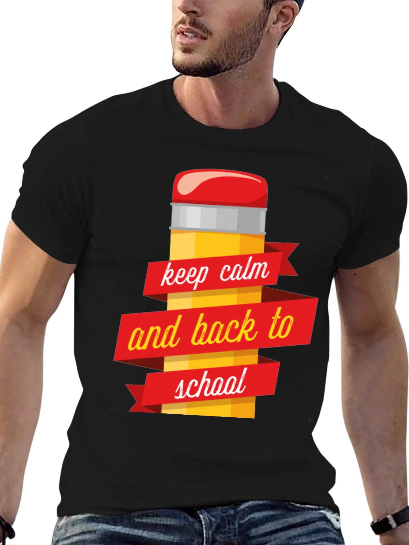 Back to School Pencil Graphic Tee