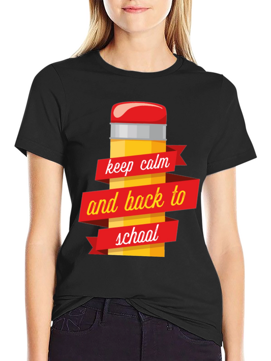 Back to School Pencil Graphic Tee