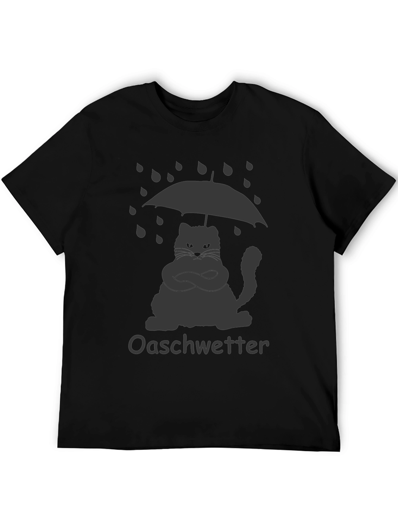 Grumpy Cat Oaschwetter Black T-Shirt