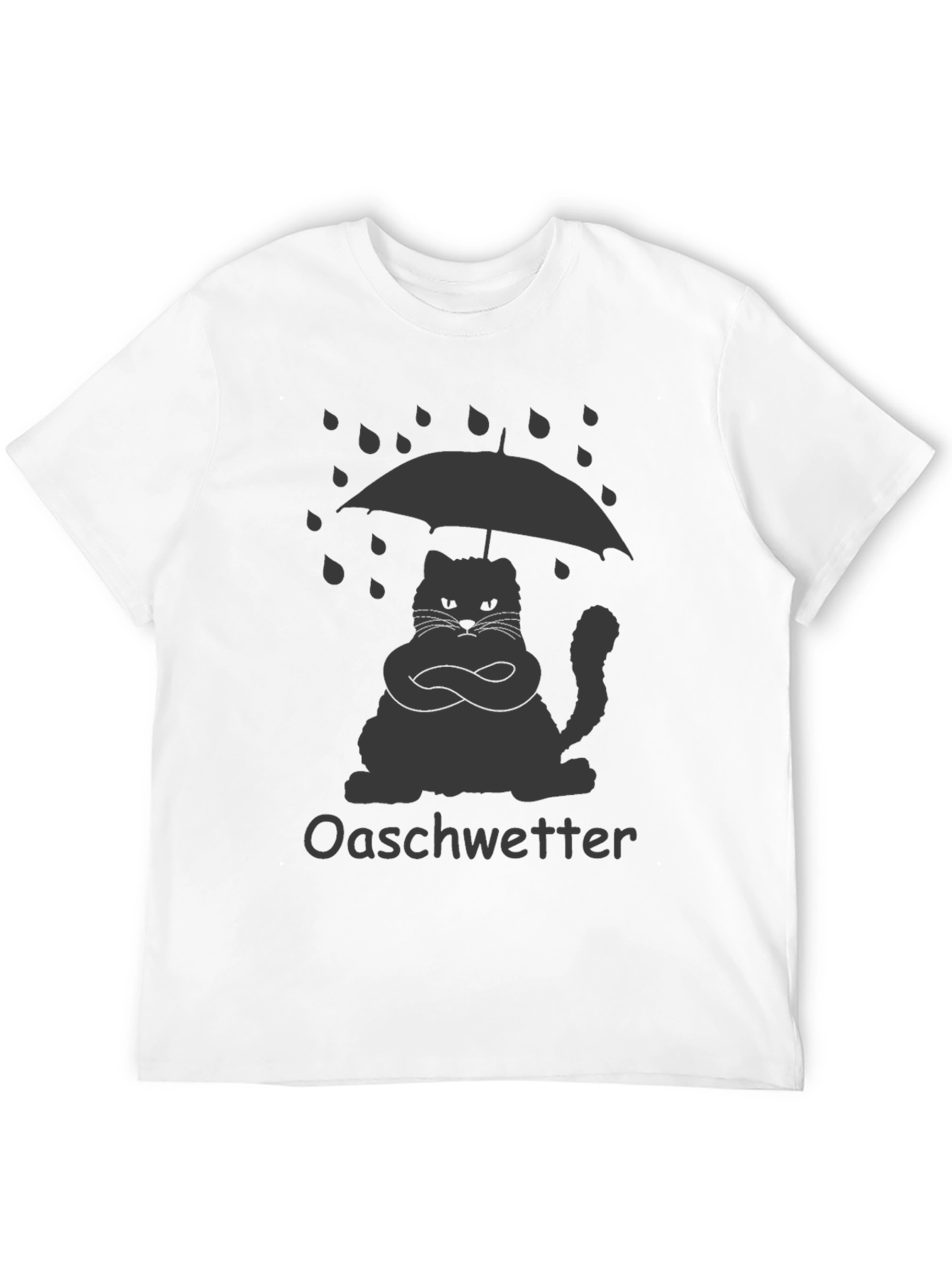 Grumpy Cat Oaschwetter Black T-Shirt