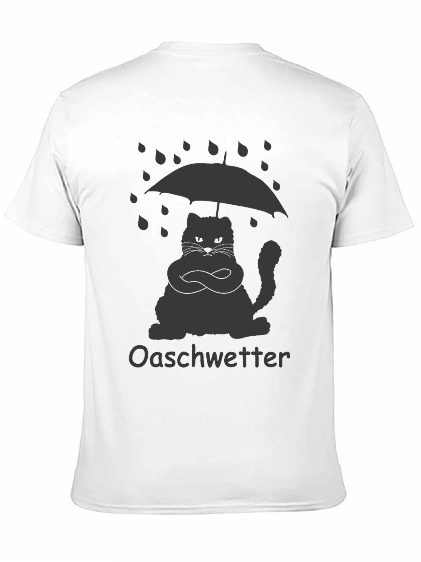 Grumpy Cat Oaschwetter Black T-Shirt