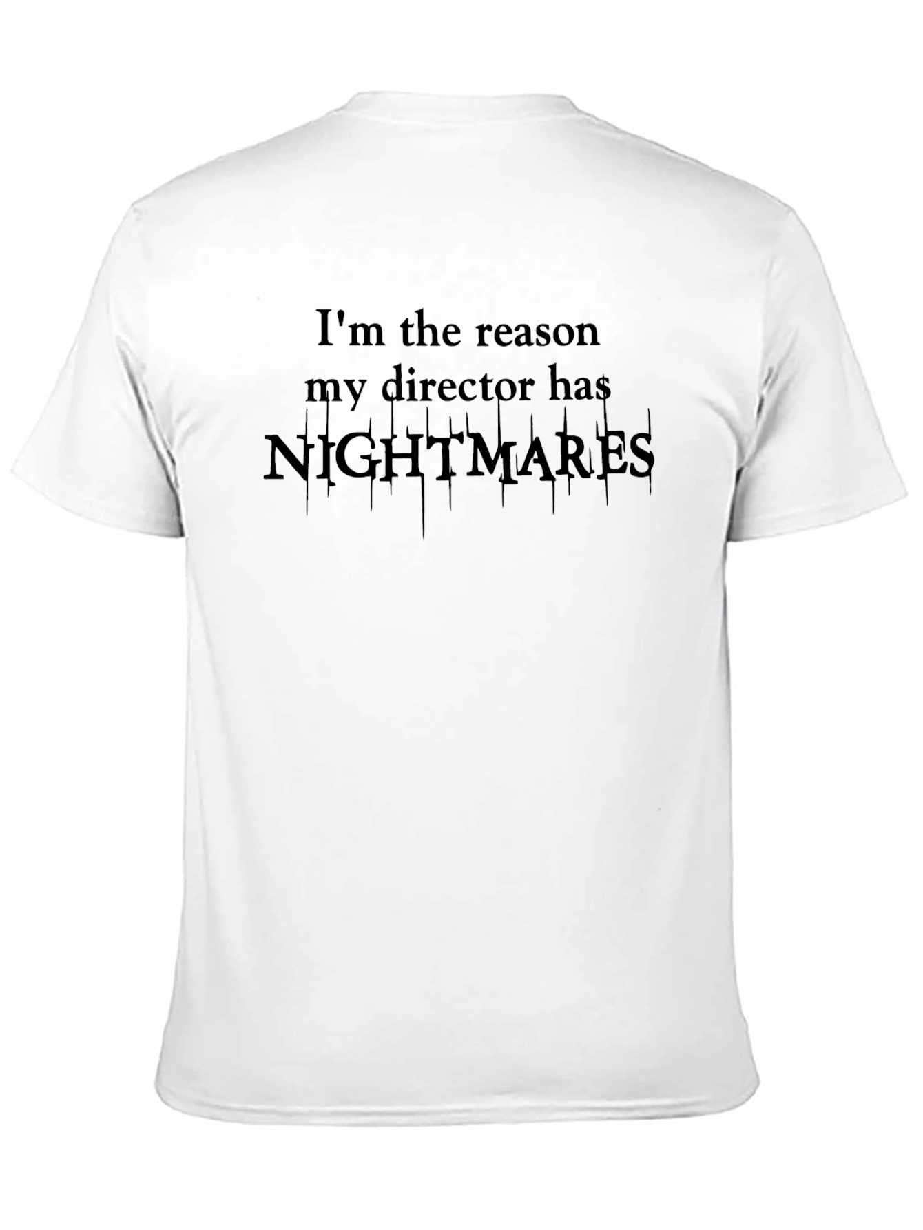 Im The Reason Director Has Nightmares T-Shirt