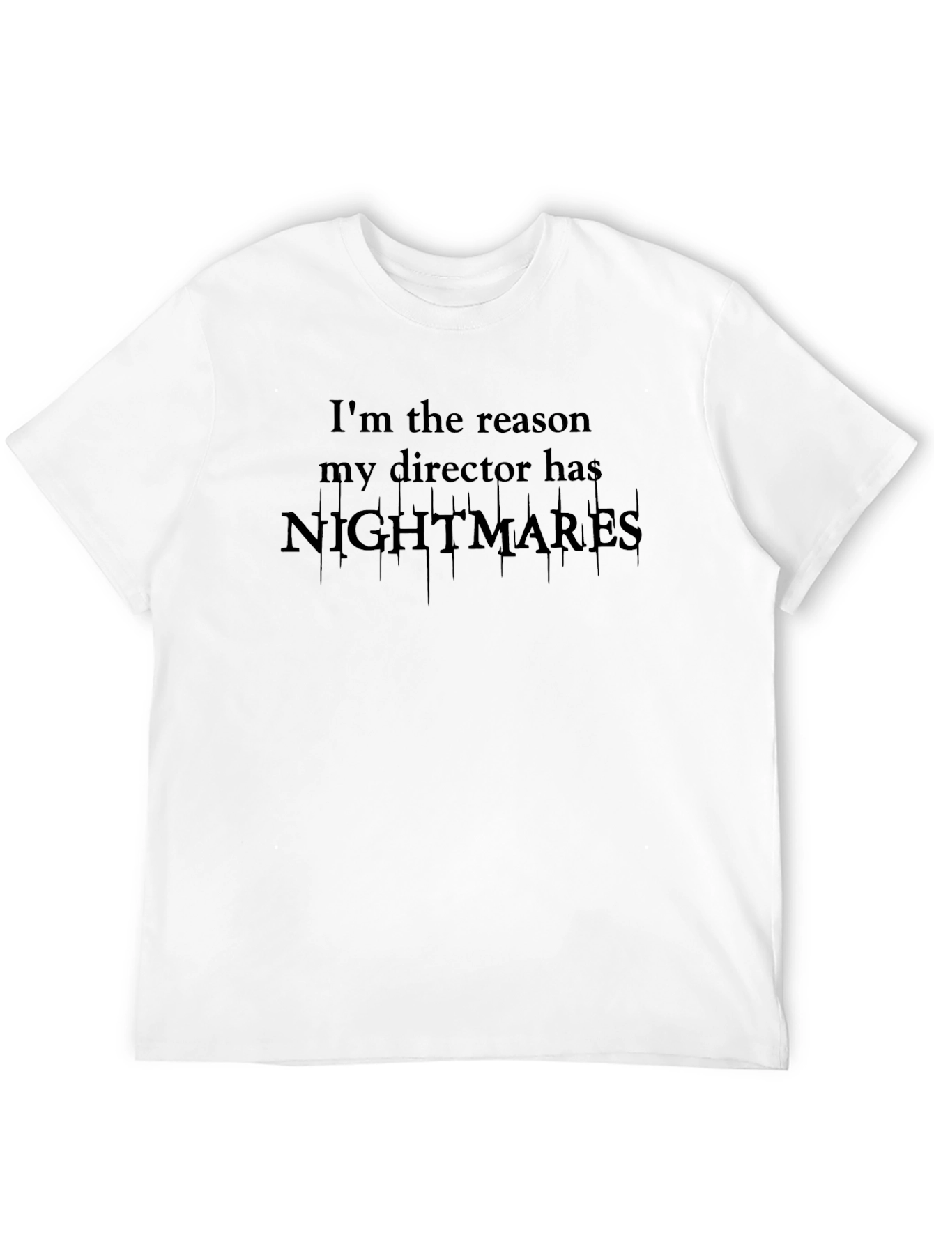 Im The Reason Director Has Nightmares T-Shirt