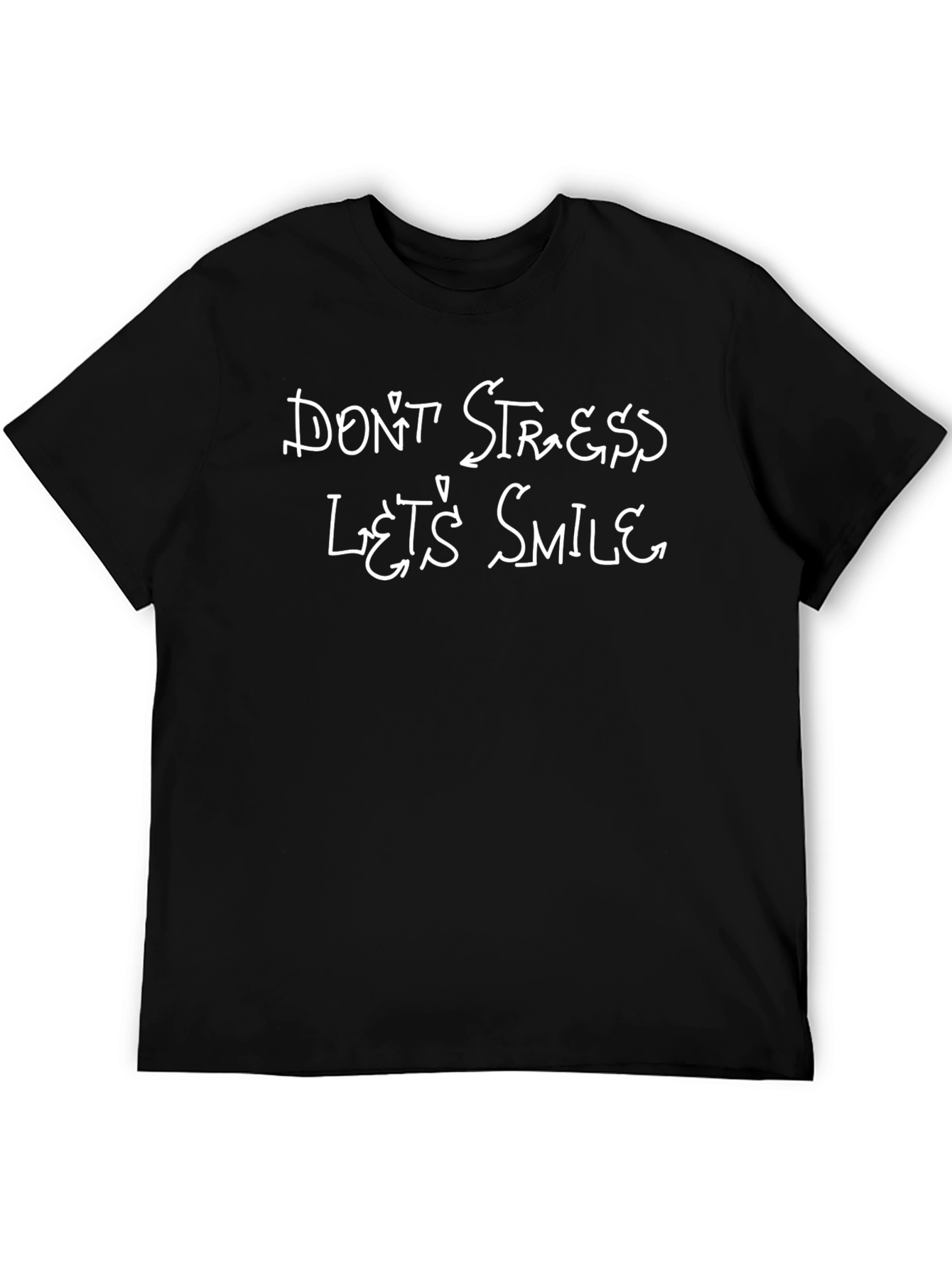 Dont Stress Lets Smile - Graphic T-Shirt
