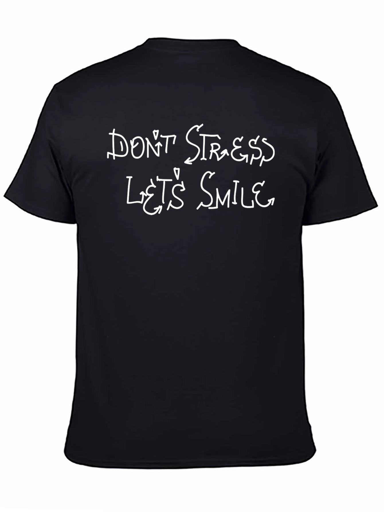 Dont Stress Lets Smile - Graphic T-Shirt