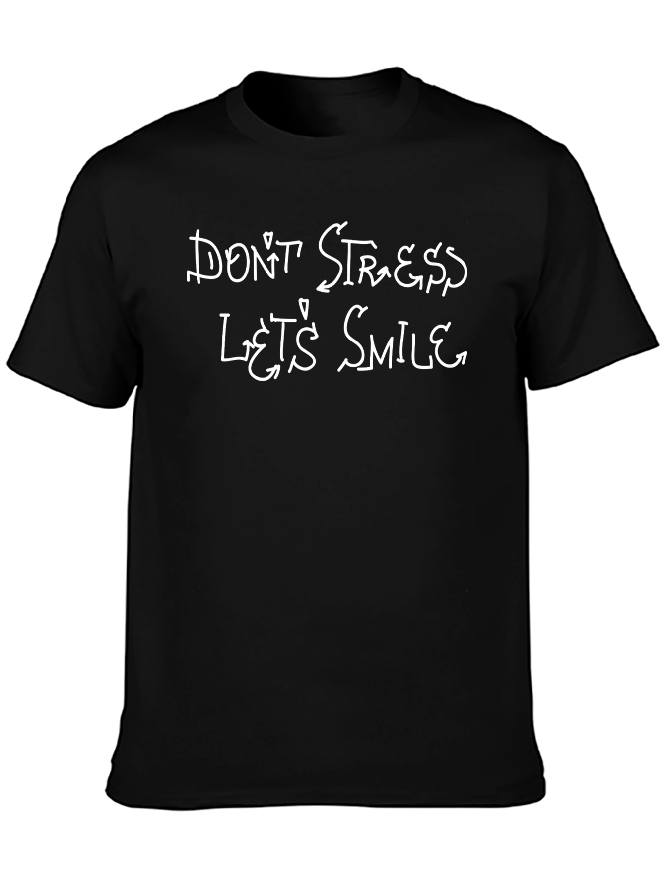 Dont Stress Lets Smile - Graphic T-Shirt