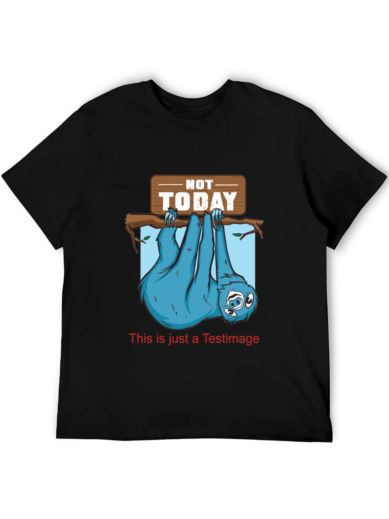 Not Today Sloth Graphic Tee