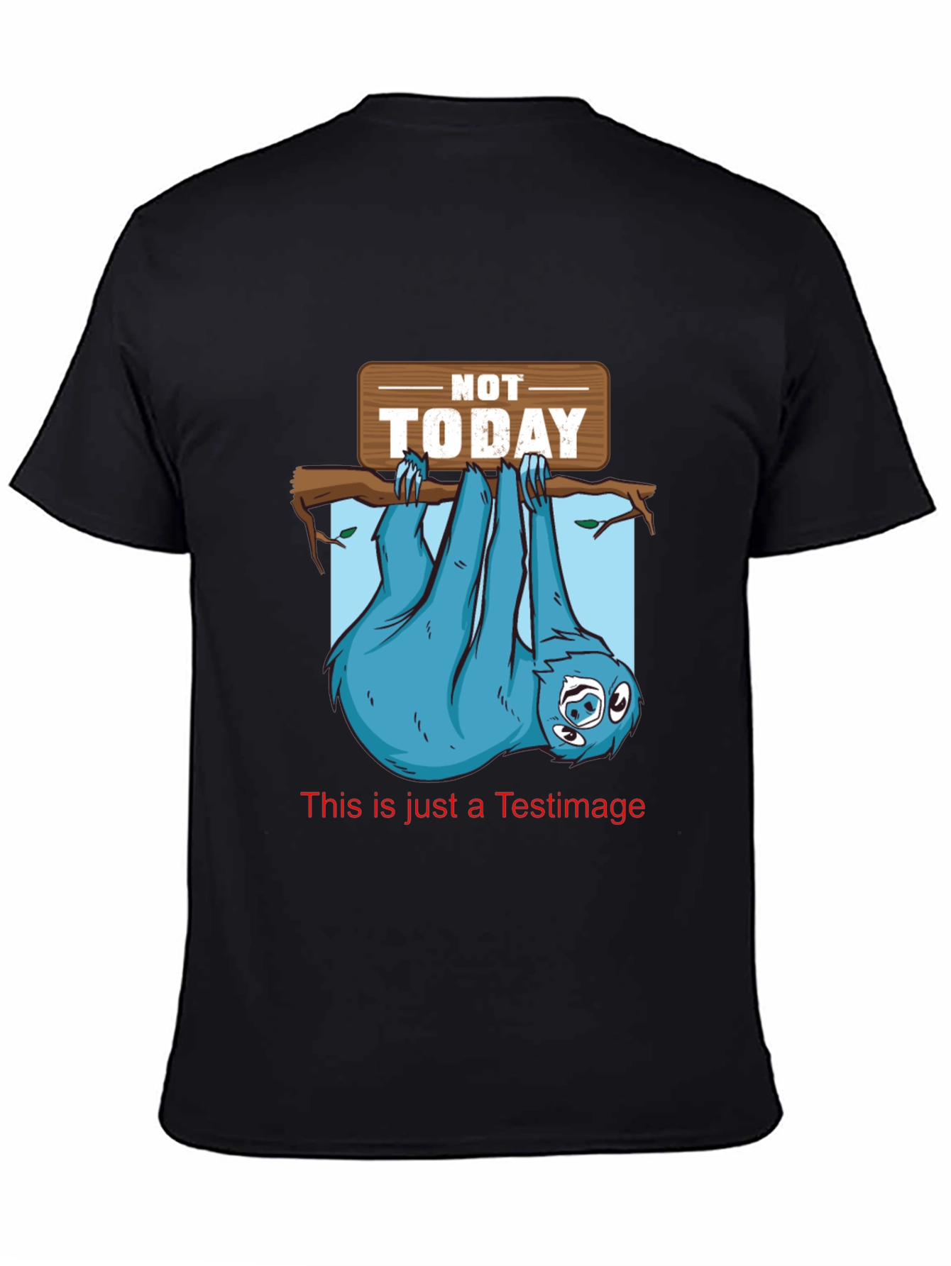 Not Today Sloth Graphic Tee