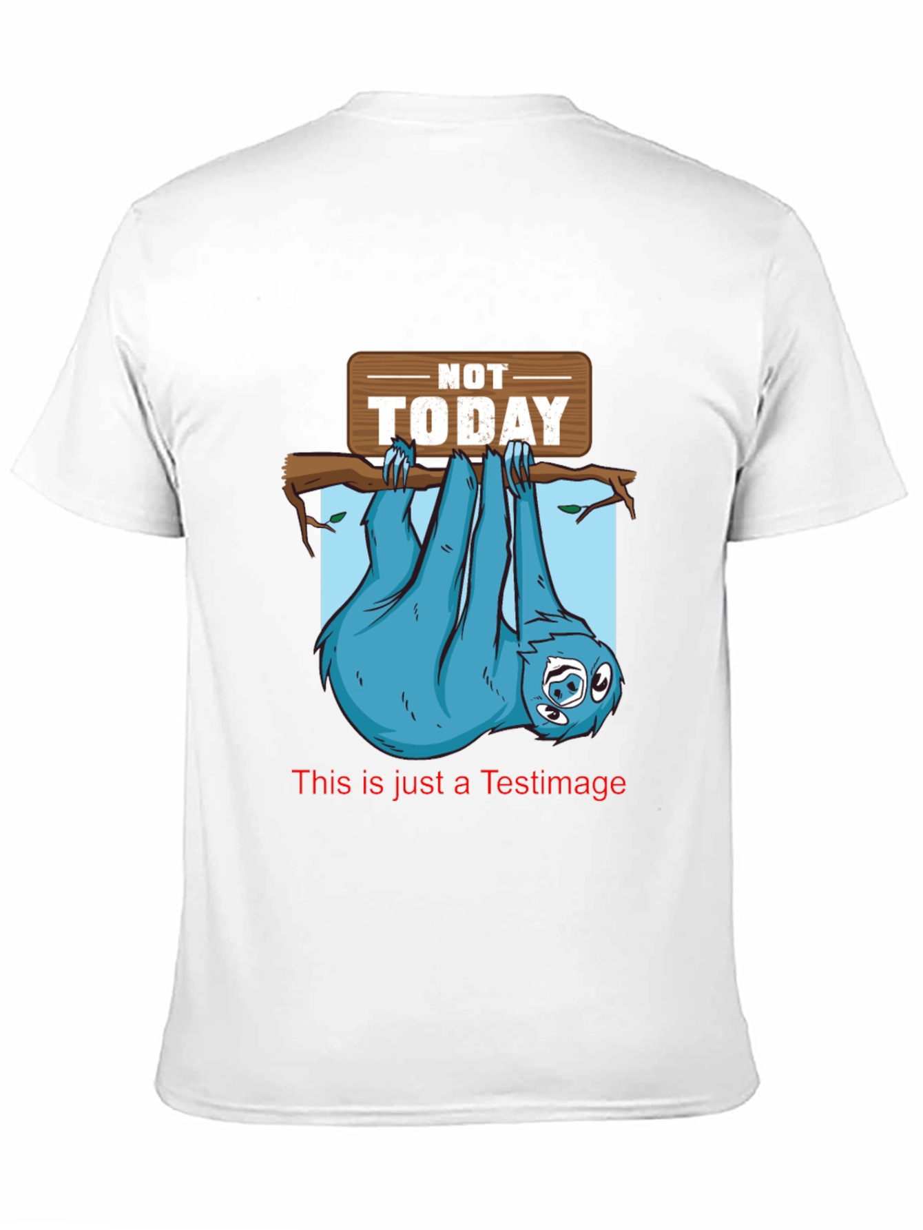 Not Today Sloth Graphic Tee