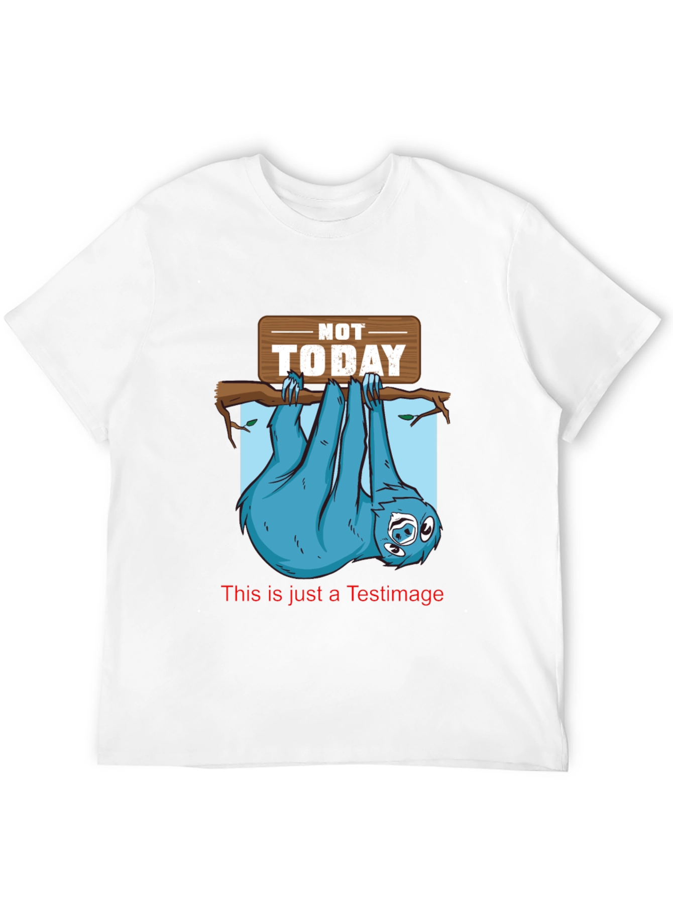 Not Today Sloth Graphic Tee