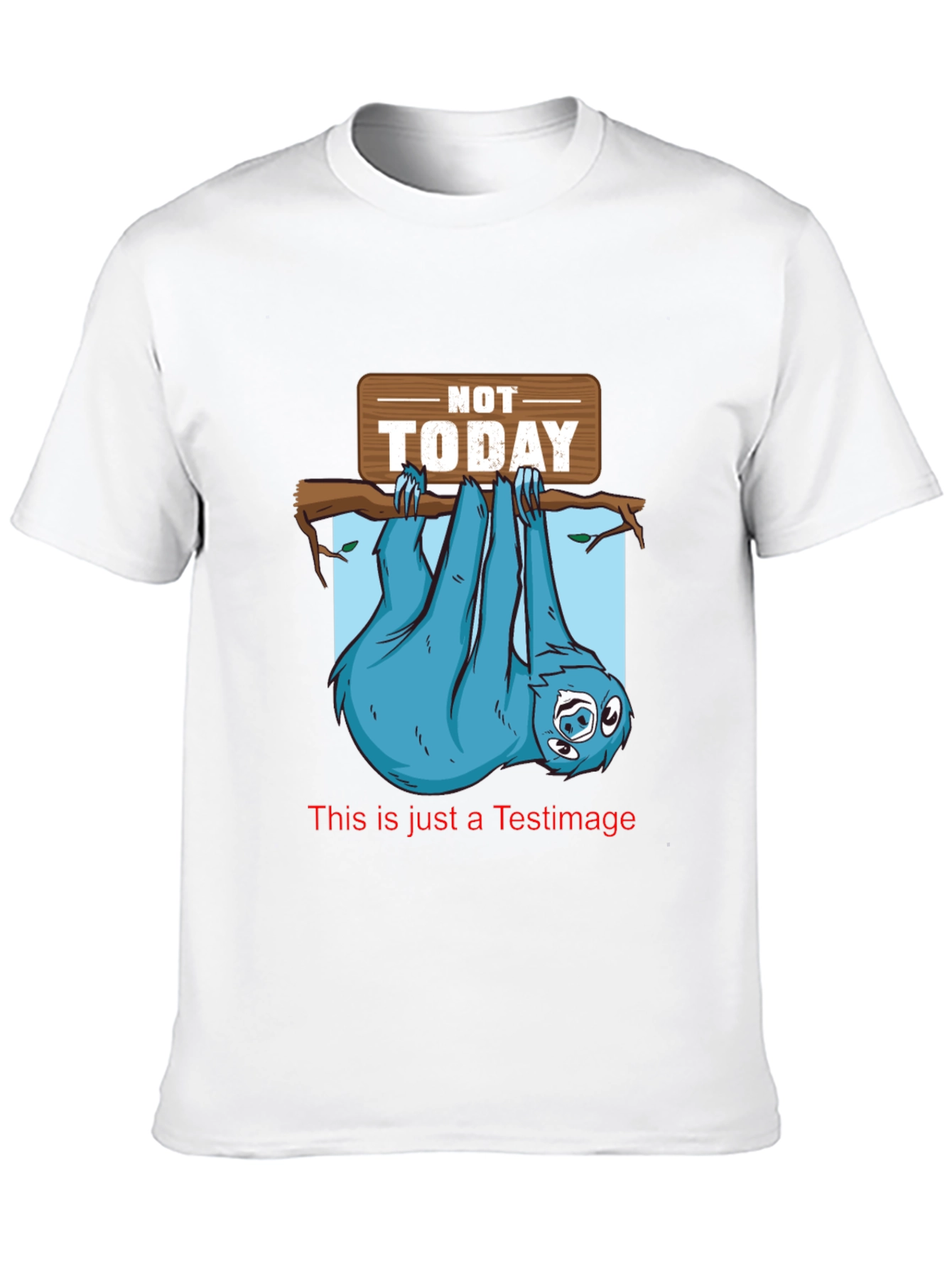 Not Today Sloth Graphic Tee