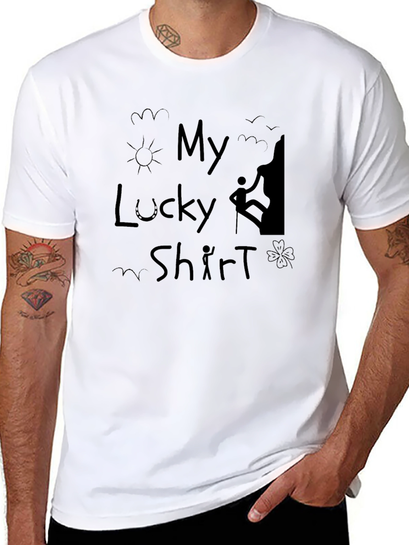 My Lucky Shirt - Graphic Print Tee