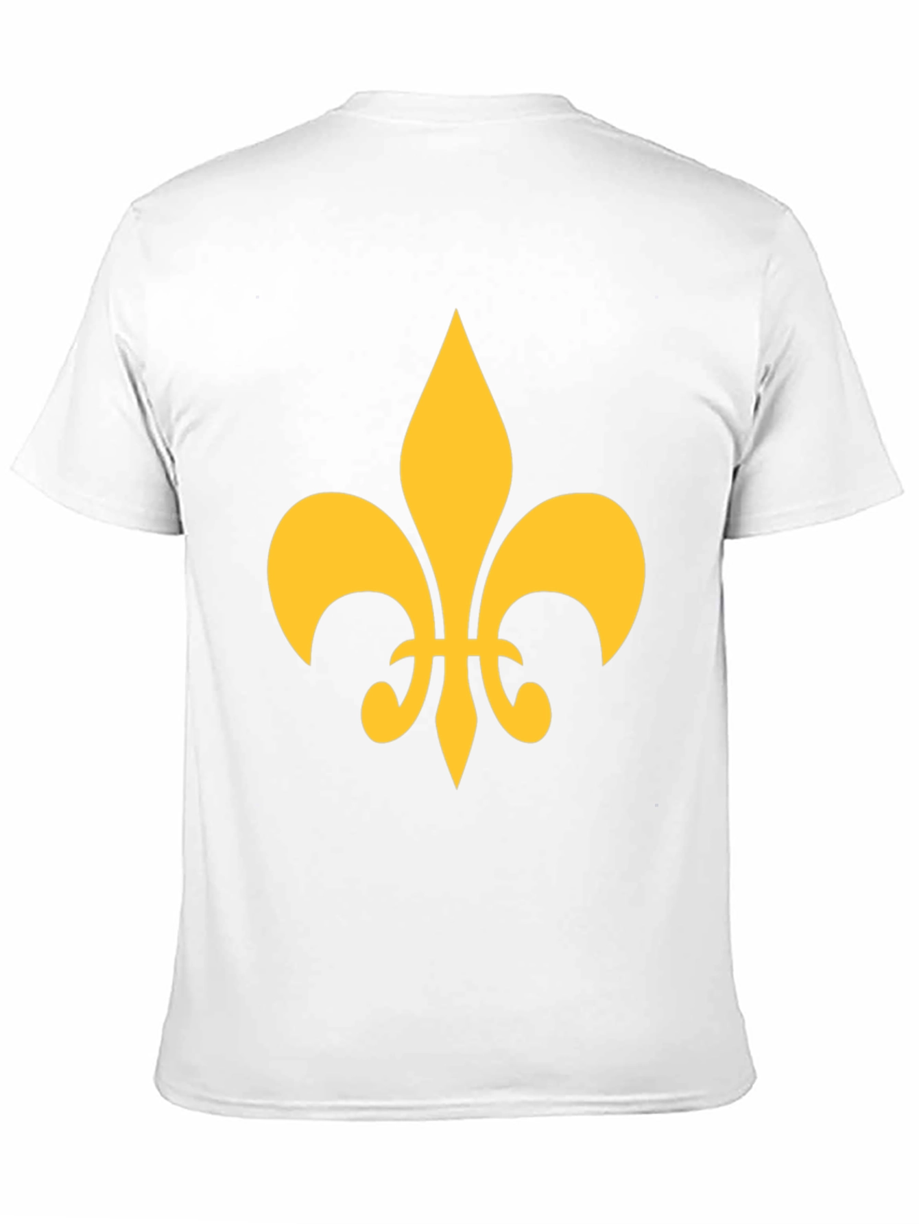 Fleur-de-lis Graphic Tee - Casual Black T-Shirt