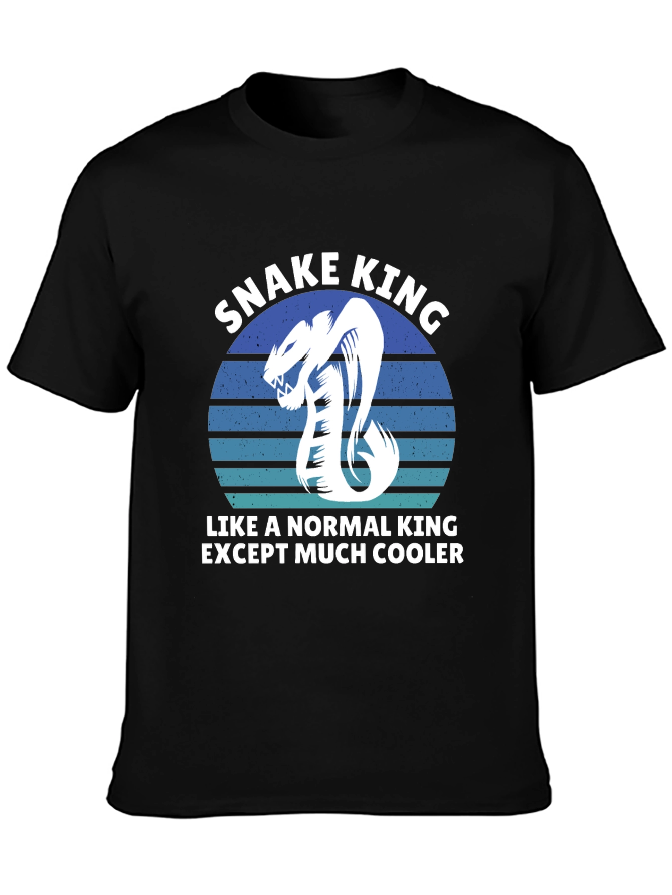 Snake King Graphic Tee - Cooler Than Normal